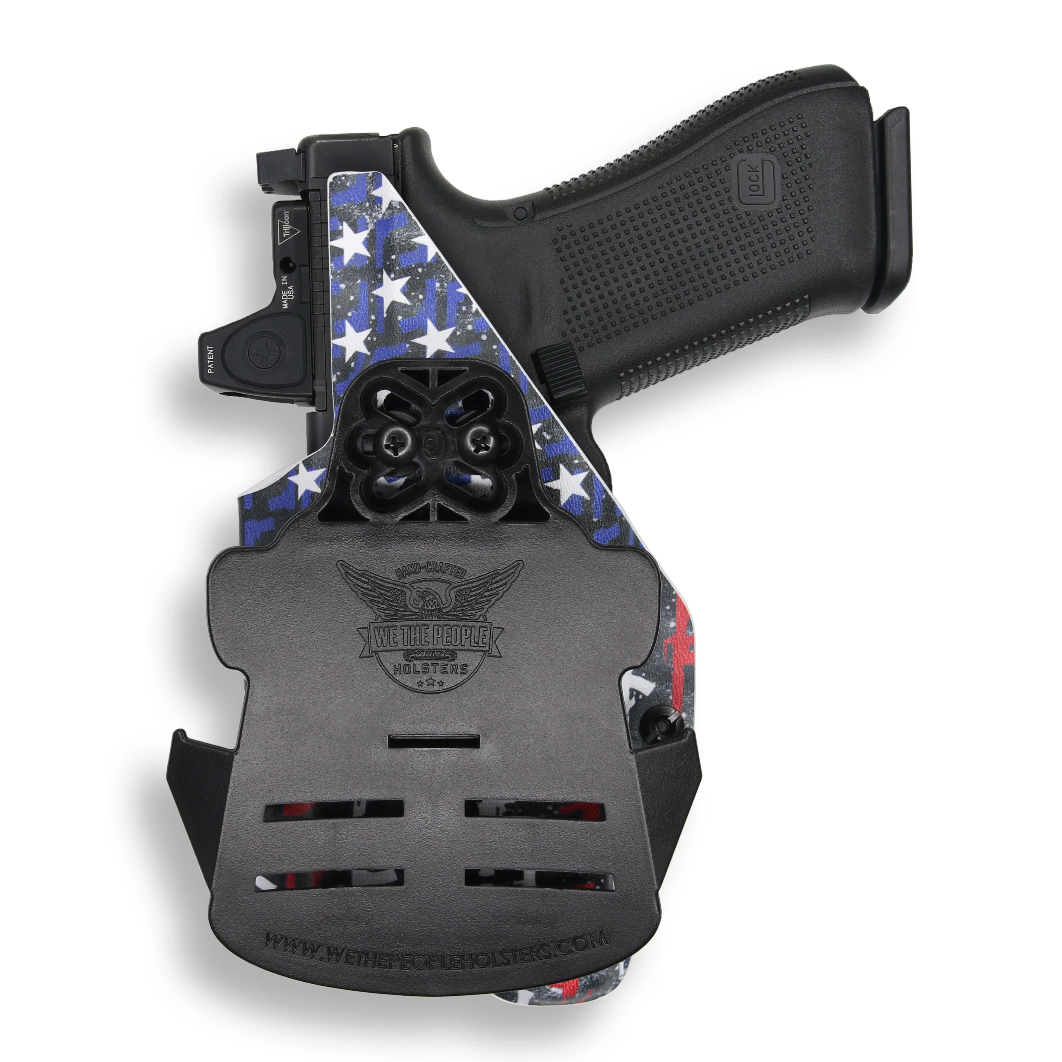 Glock 47 MOS with Streamlight TLR-1/1S/HL Light Red Dot Optic Cut OWB Holster - Image 32