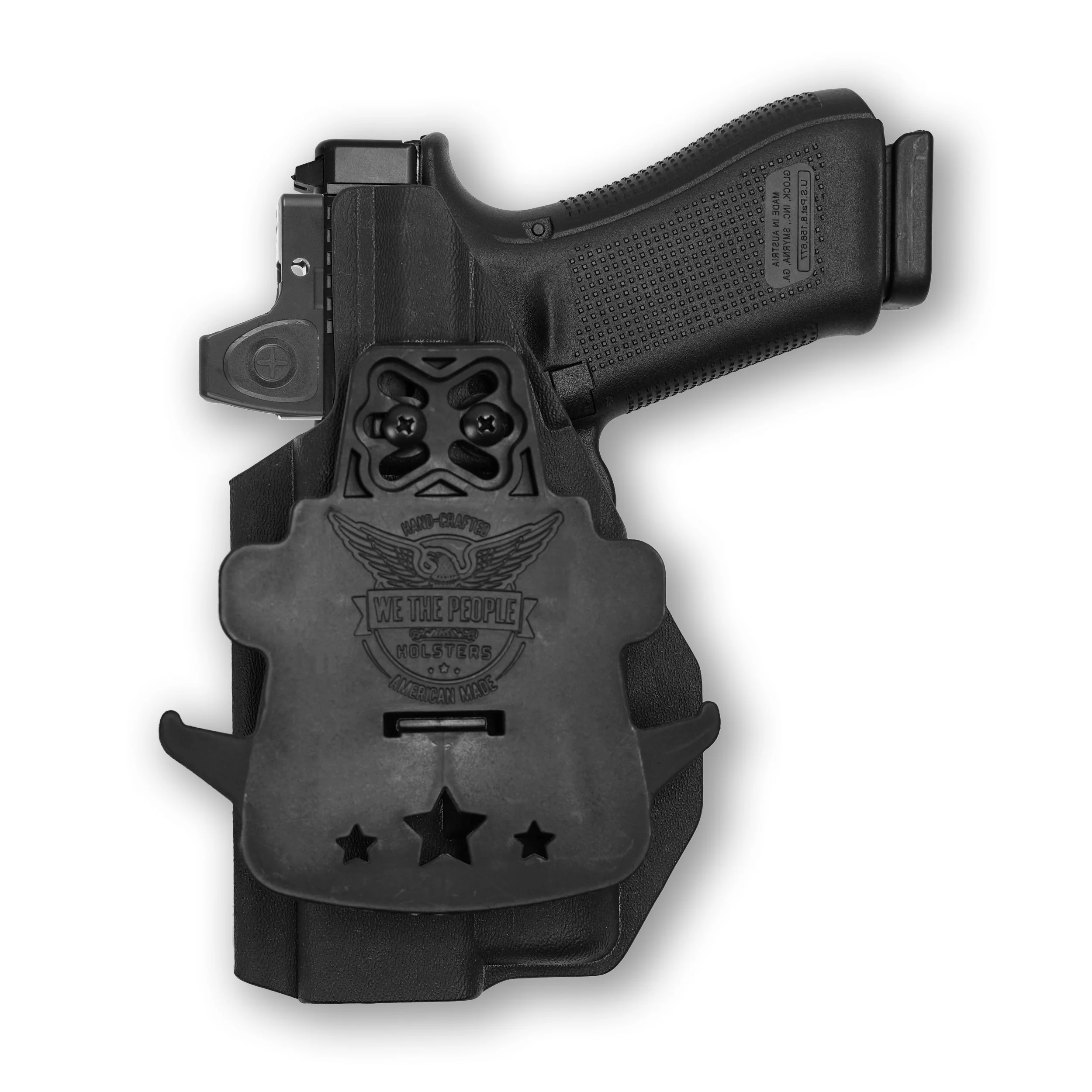 Glock 47 MOS with Streamlight TLR-3 Light Red Dot Optic Cut OWB Holster - Image 2