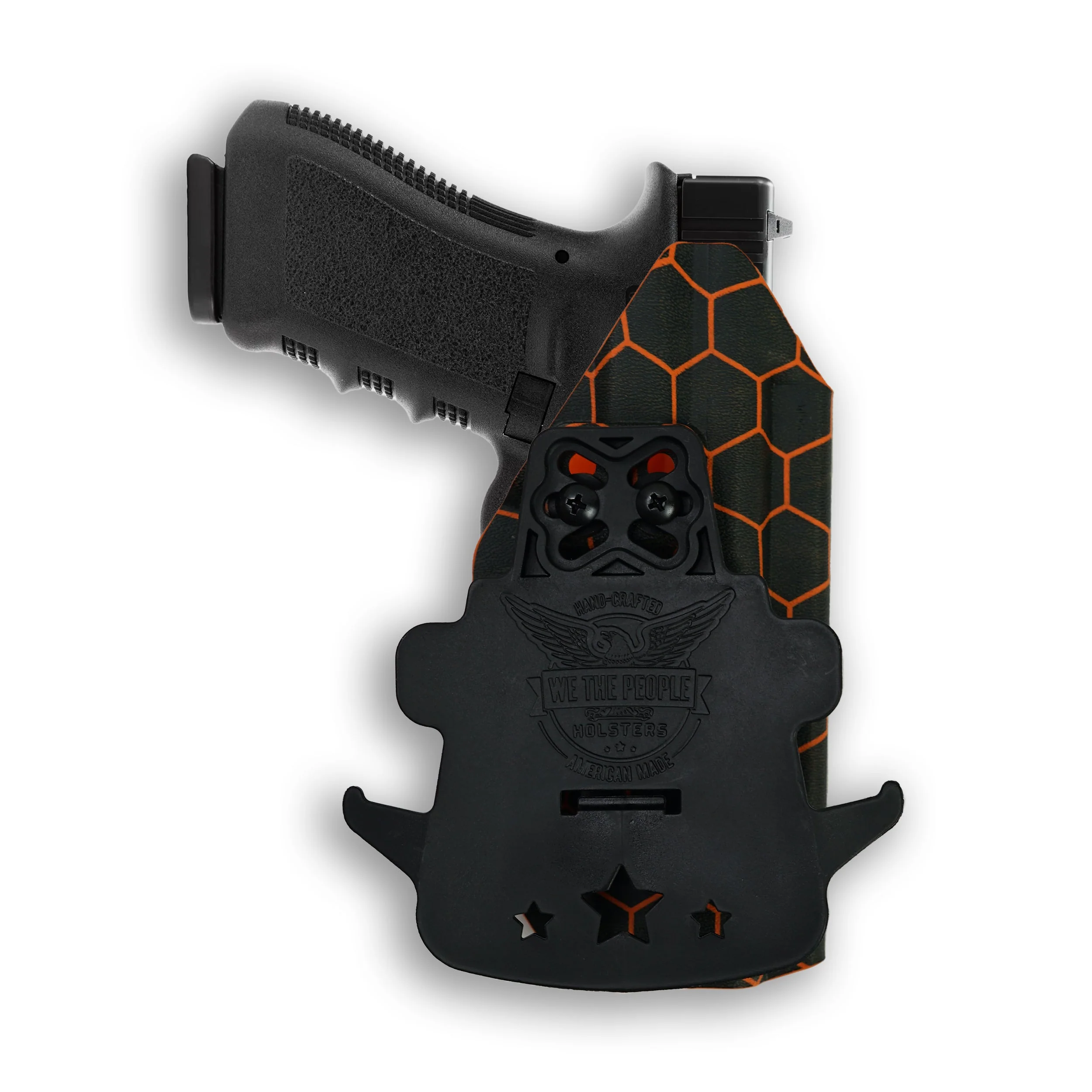 Glock 22 Gen 1-4 with Olight Valkyrie Turbo Light OWB Holster - Image 104
