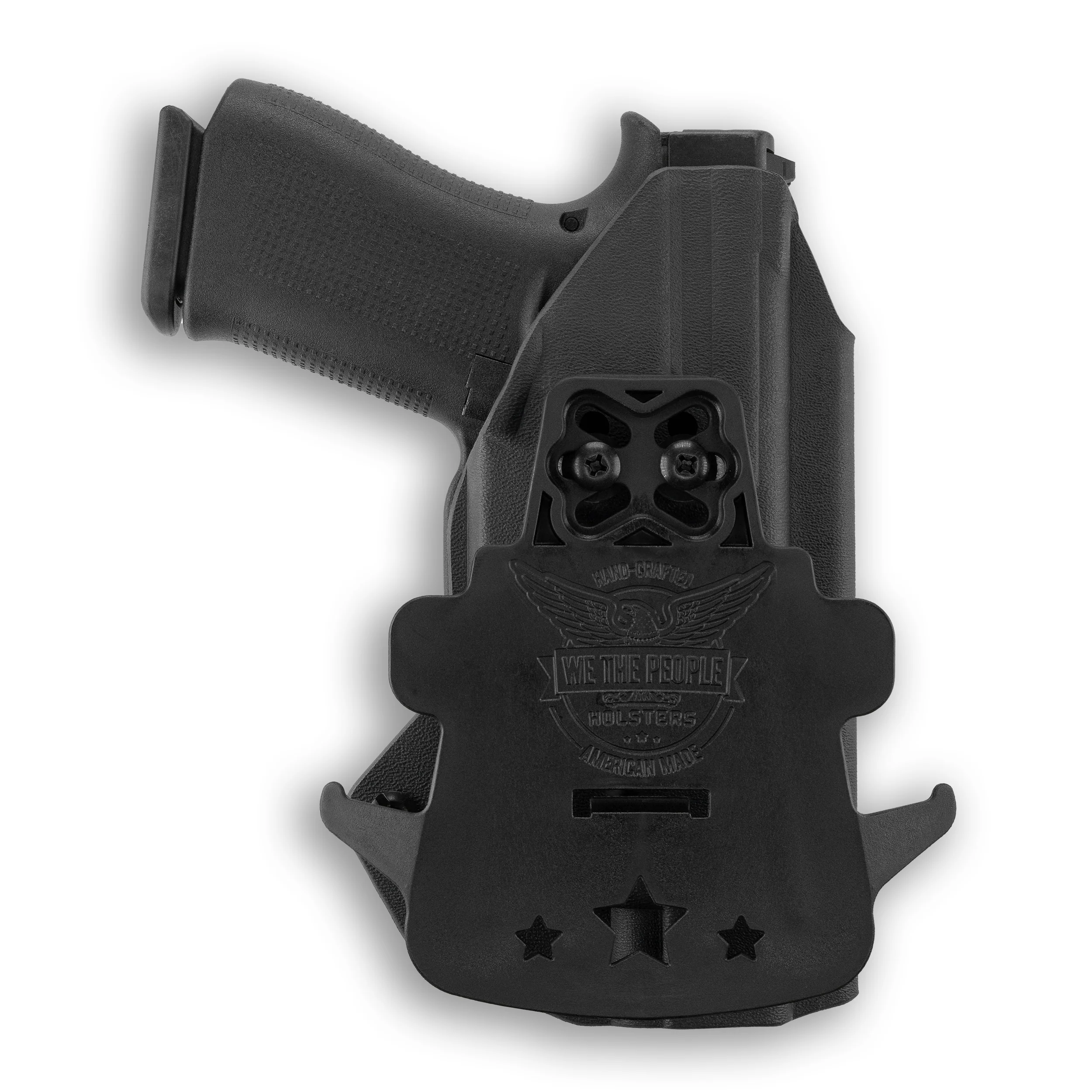 Glock 48 with Crimson Trace CMR-201 Rail Master Universal Laser OWB Holster - Image 4