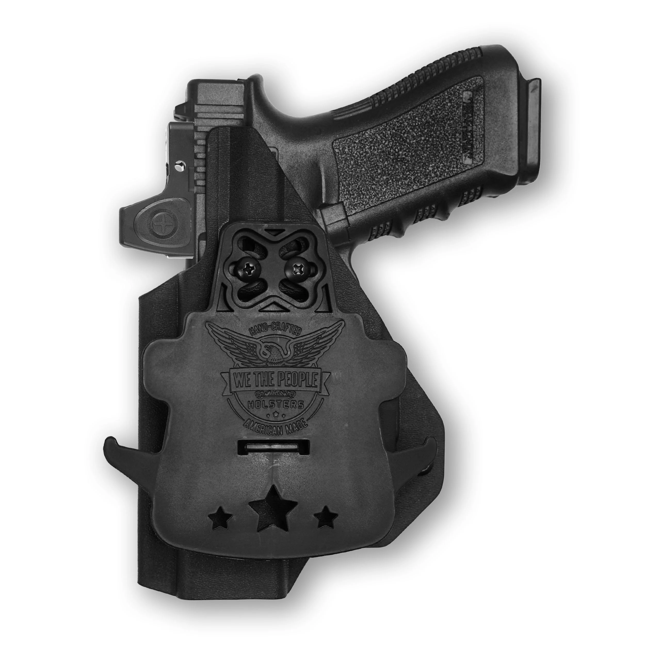 Glock 49 MOS with Solofish SL-1091 Light Red Dot Optic Cut OWB Holster - Image 2