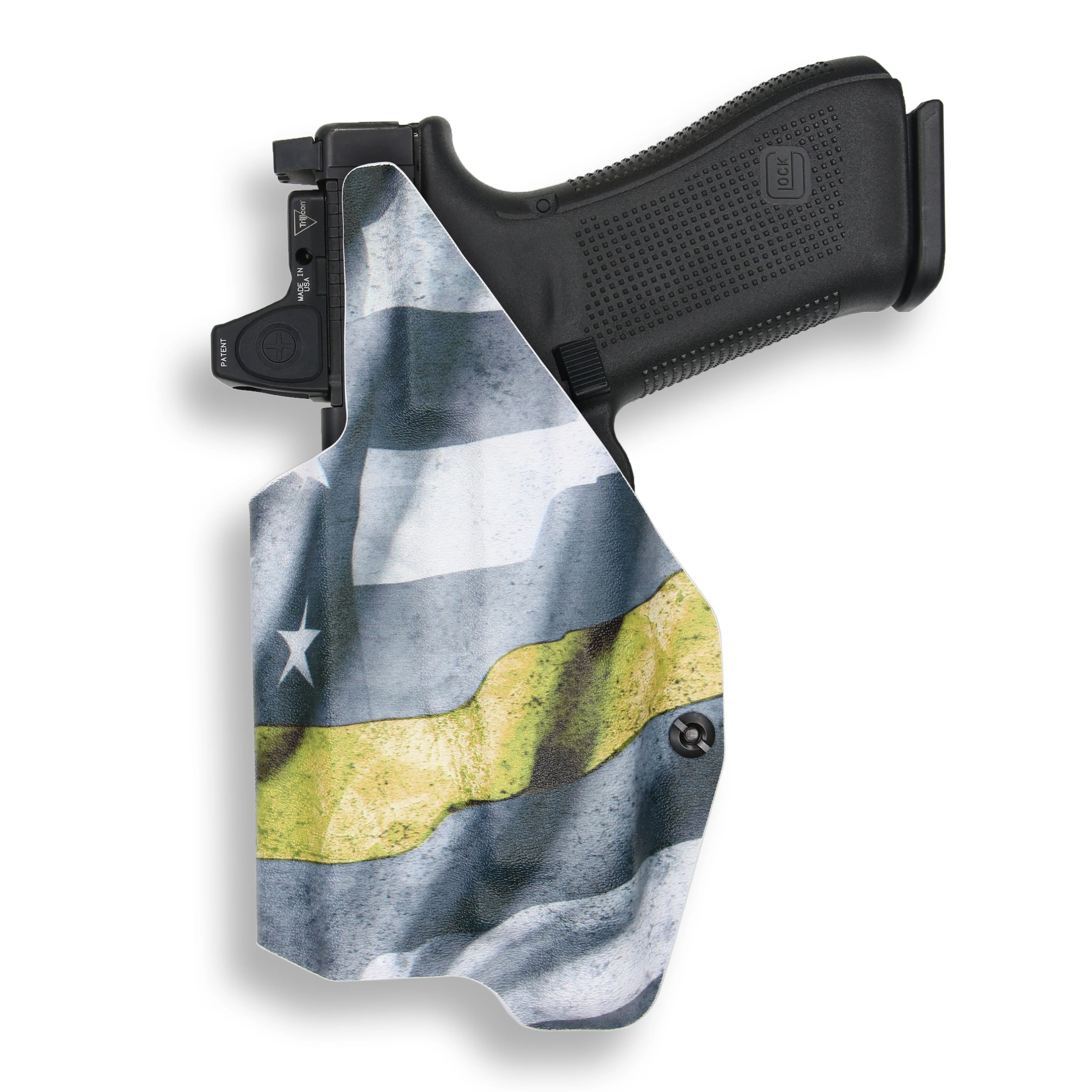 Glock 49 MOS with Streamlight TLR-1/1S/HL Light Red Dot Optic Cut IWB Holster - Image 17
