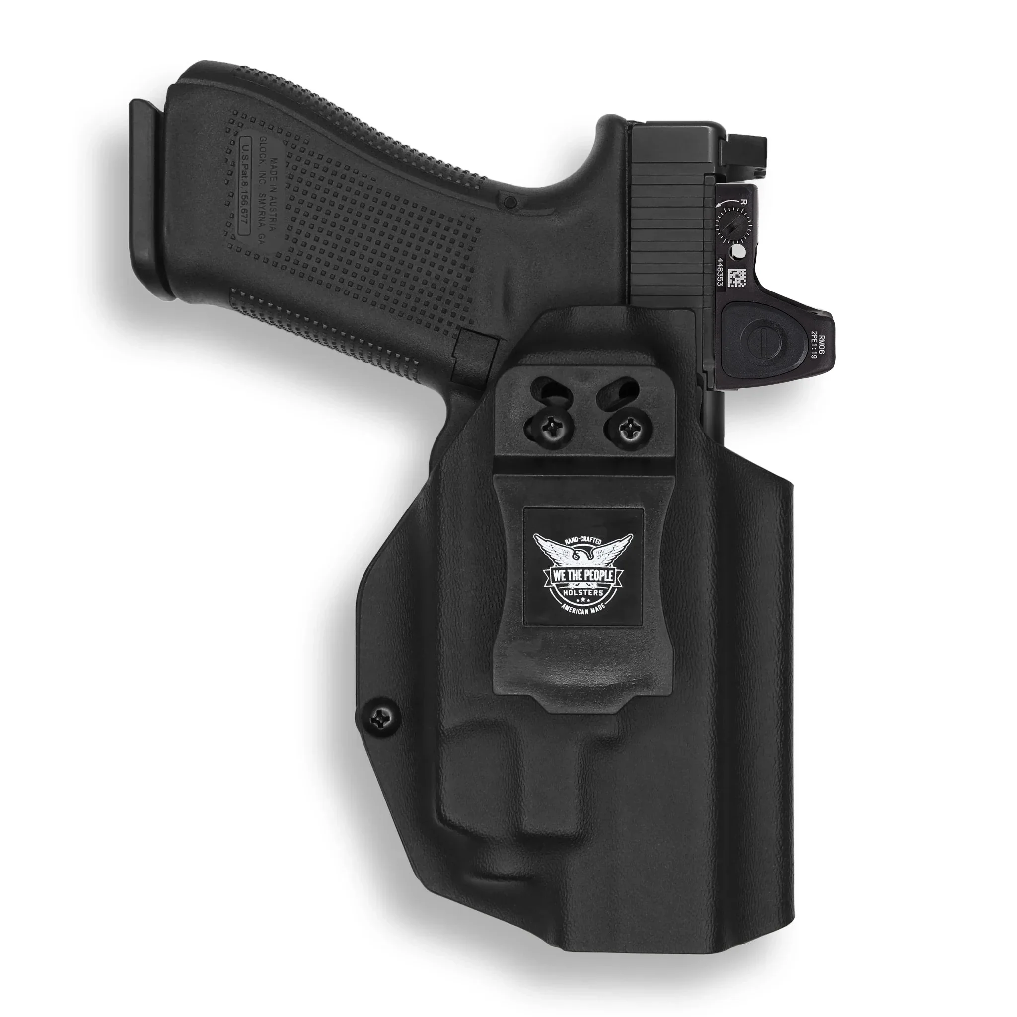 Glock 49 MOS with Streamlight TLR-8/8A Light/Laser Red Dot Optic Cut IWB Holster