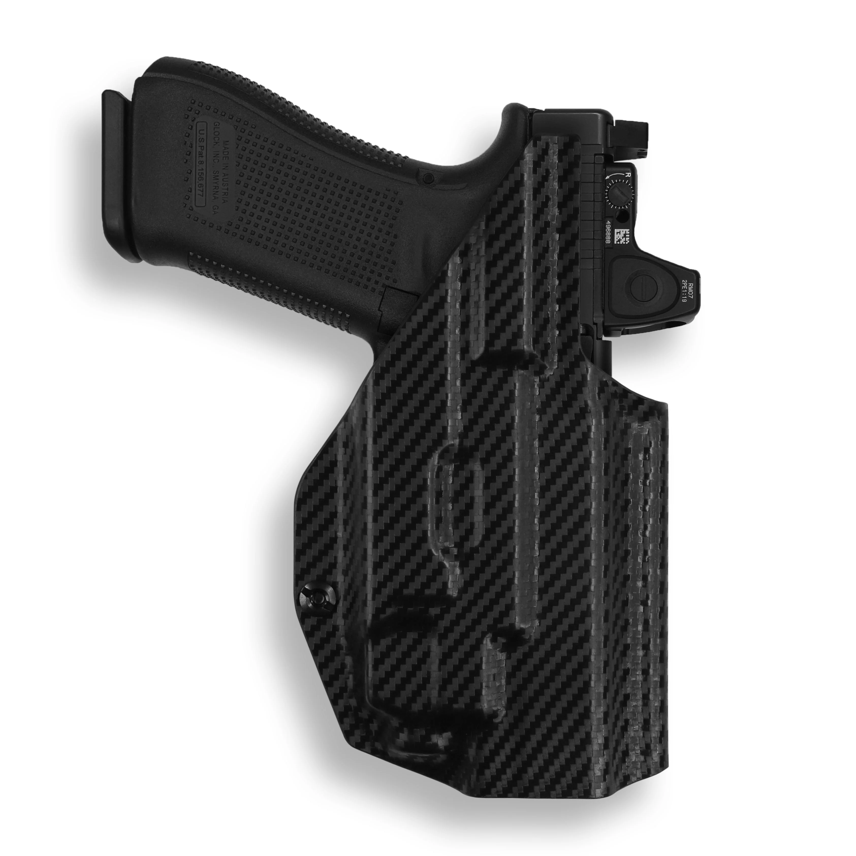 Glock 49 MOS with Streamlight TLR-8/8A Light/Laser Red Dot Optic Cut IWB Holster - Image 6