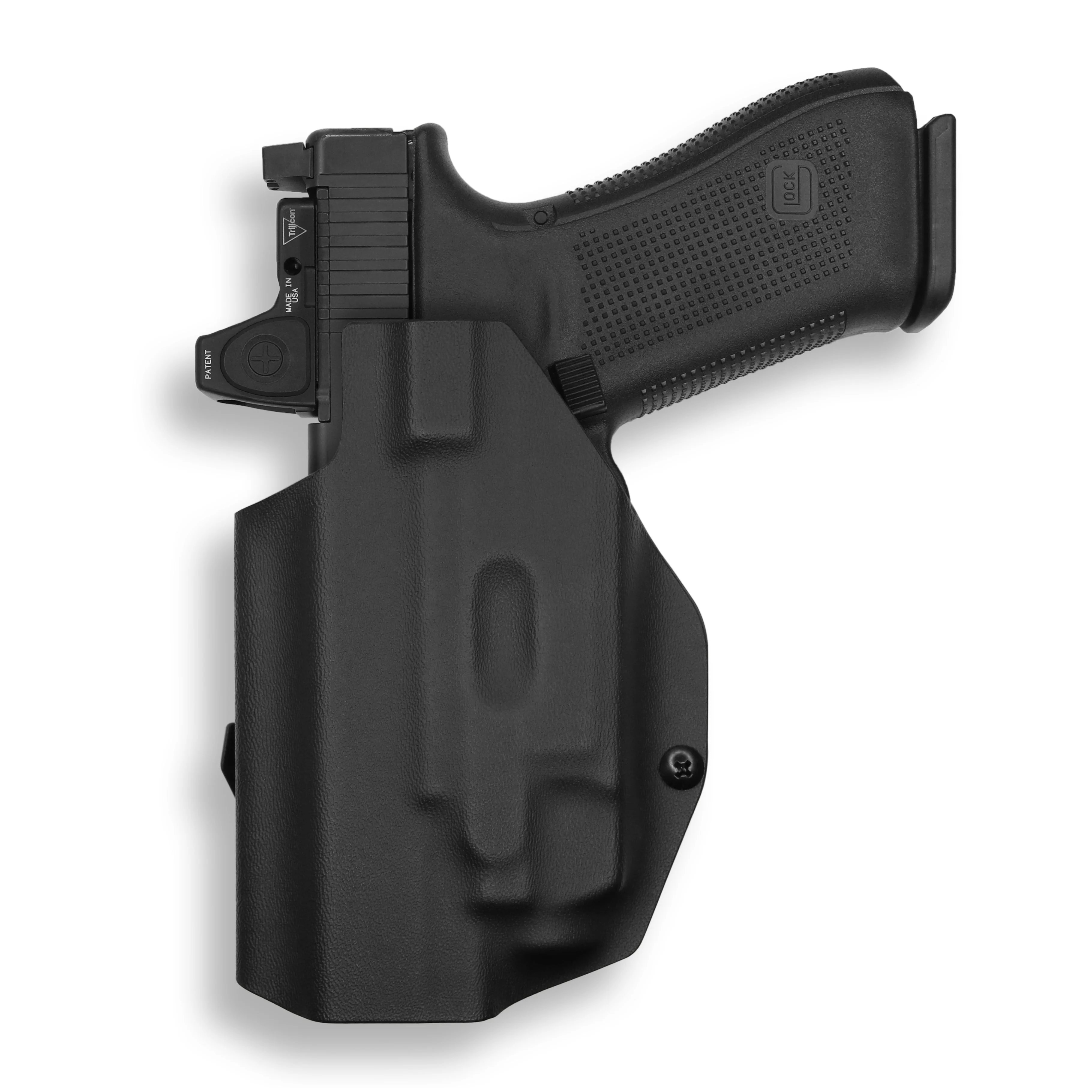 Glock 49 MOS with Streamlight TLR-8/8A Light/Laser Red Dot Optic Cut OWB Holster - Image 3