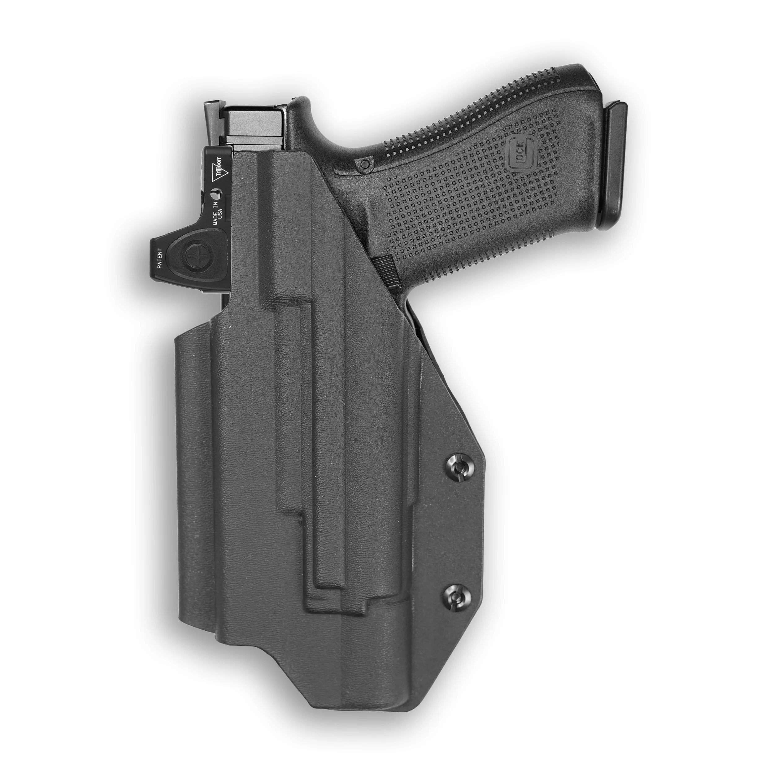 Glock 49 MOS with Surefire X300U-A Light Red Dot Optic Cut IWB Holster - Image 2