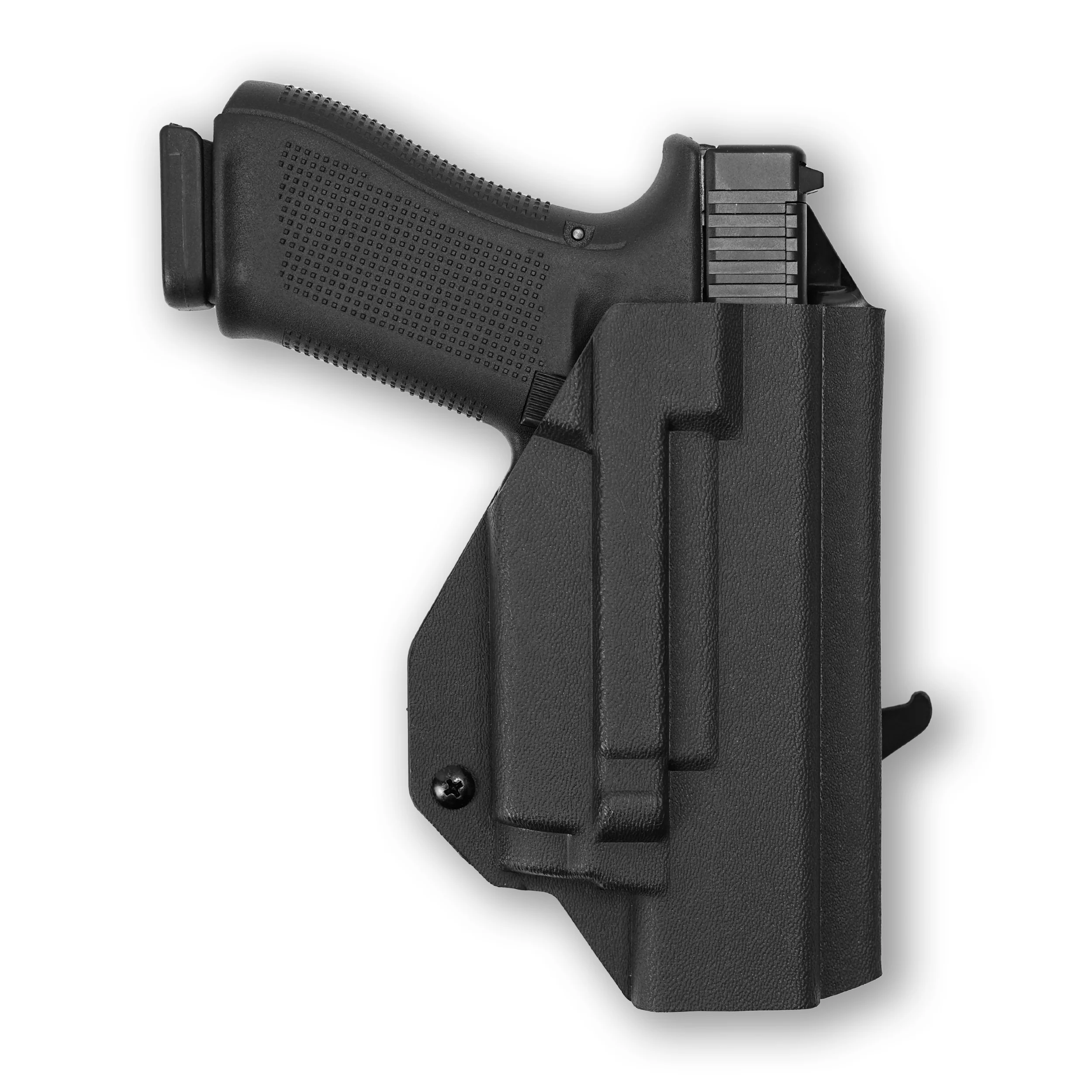 Glock 49 with Olight Baldr RL Mini Light OWB Holster