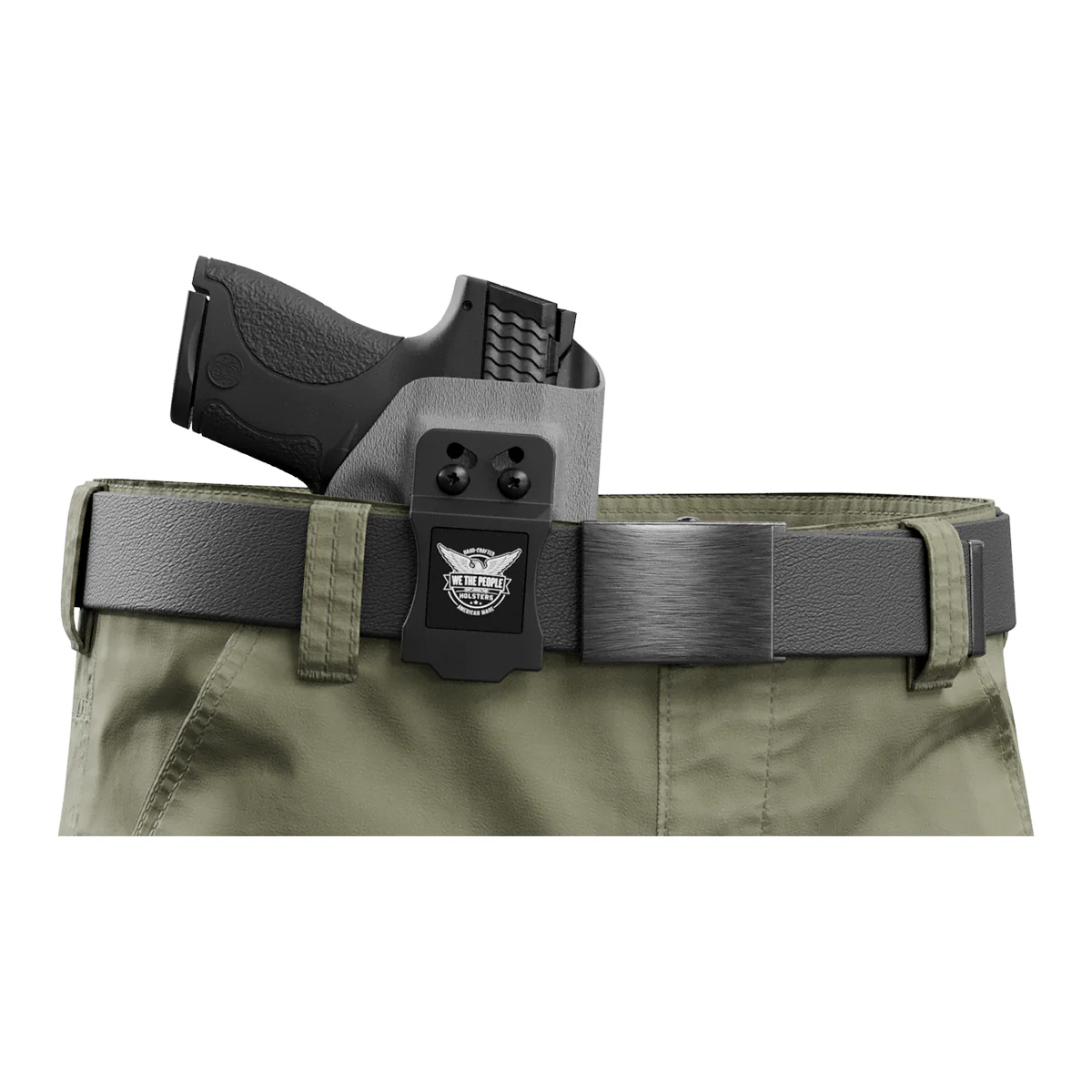 Gray Custom Printed Holster - IWB Kydex Holster - Image 5