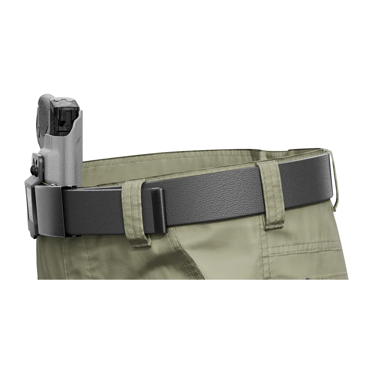 Gray Custom Printed Holster - IWB Kydex Holster - Image 8