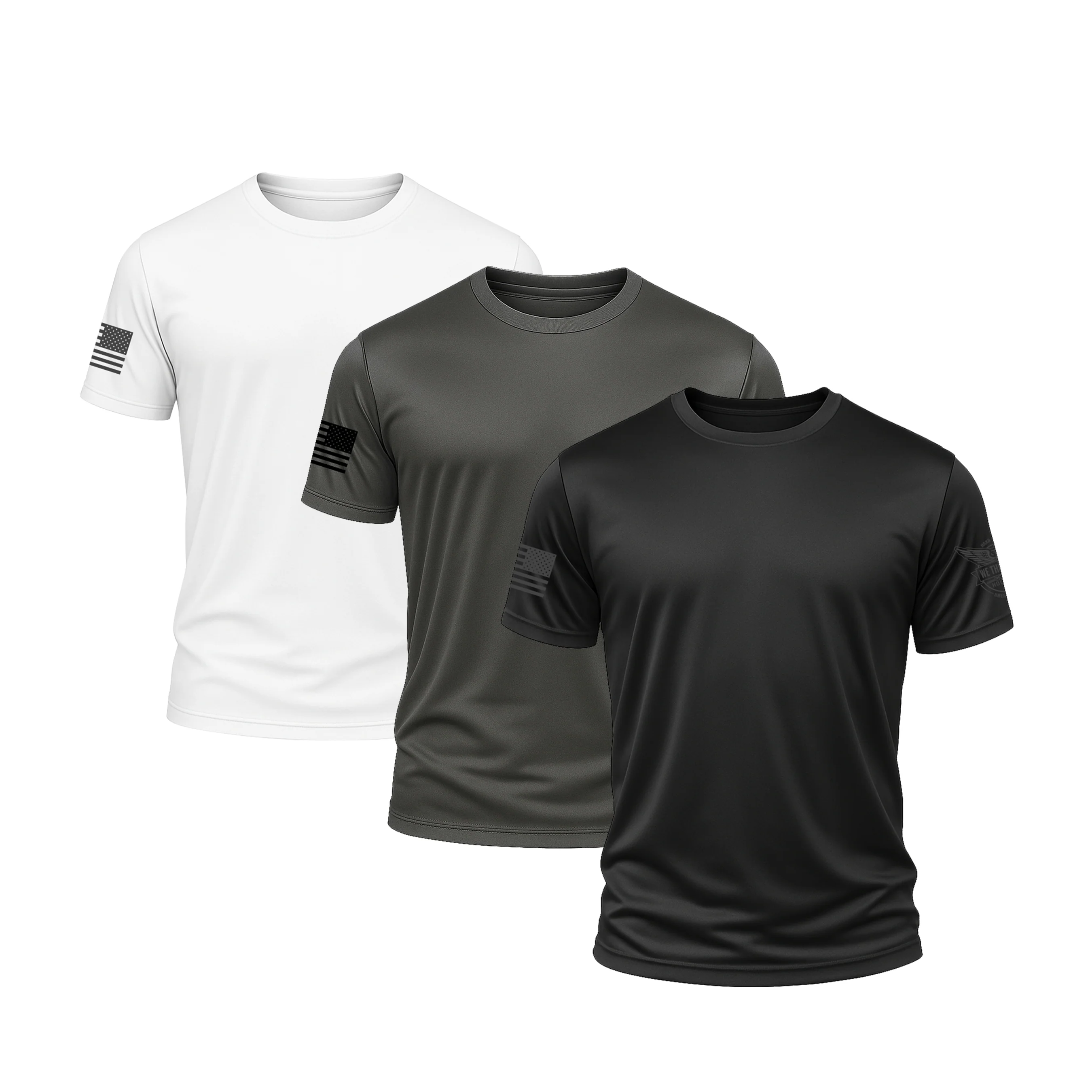 Grayscale Performance Shirt Bundle (3 Pack)