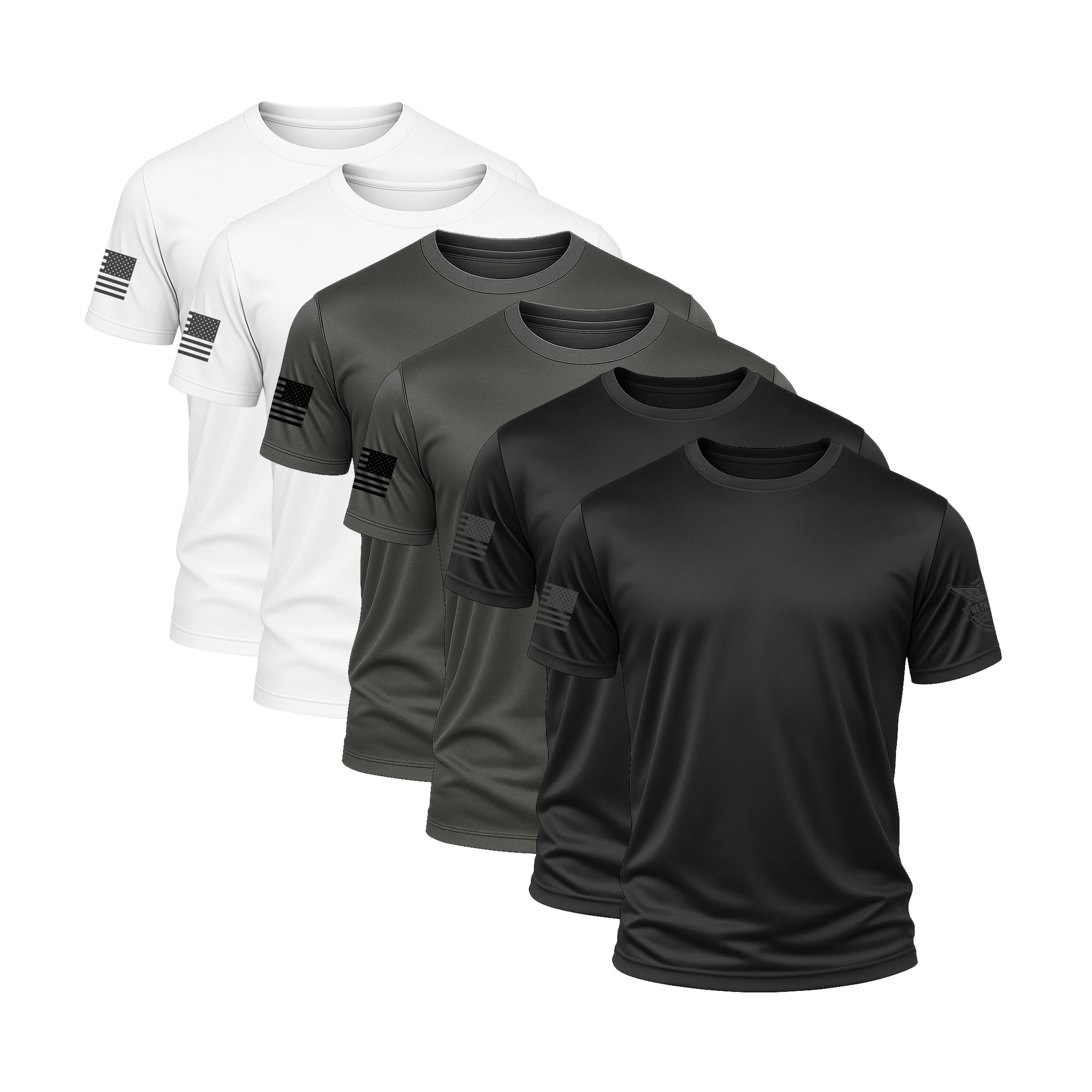 Grayscale Performance Shirt Bundle (6 Pack)