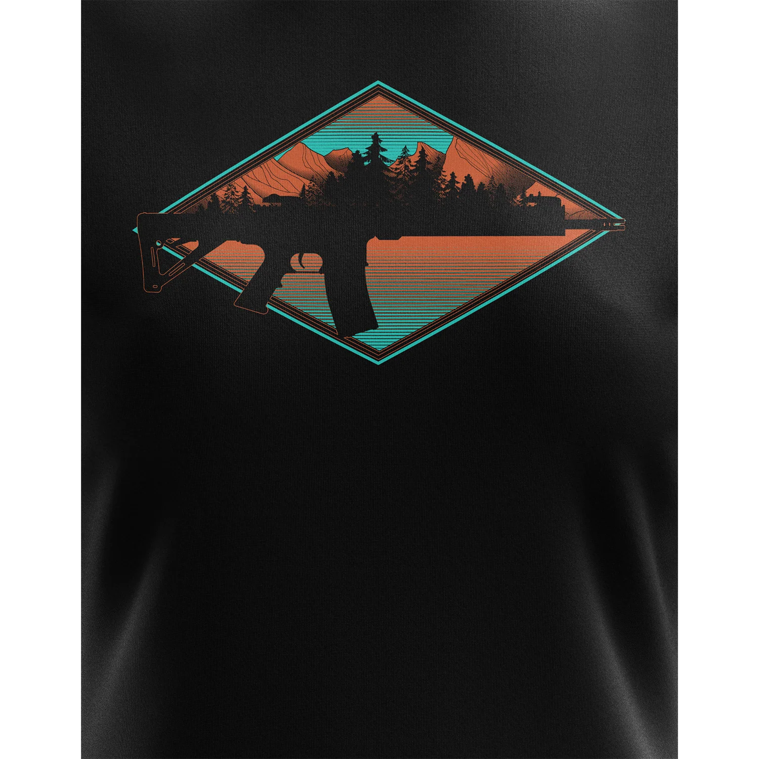 Great Outdoors Rifle Women's Short Sleeve Shirt - Image 3