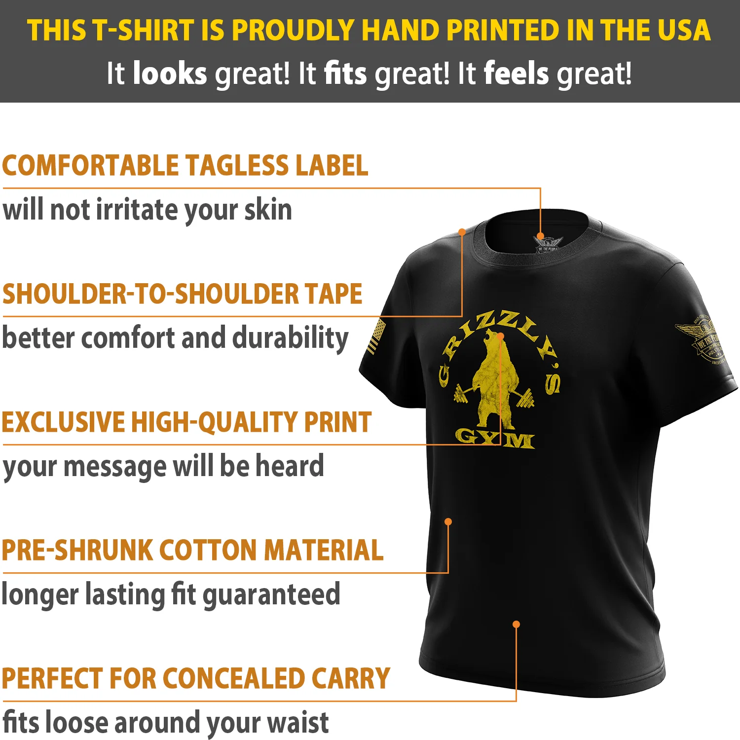 Grizzly's Gym Short Sleeve Shirt - Image 6