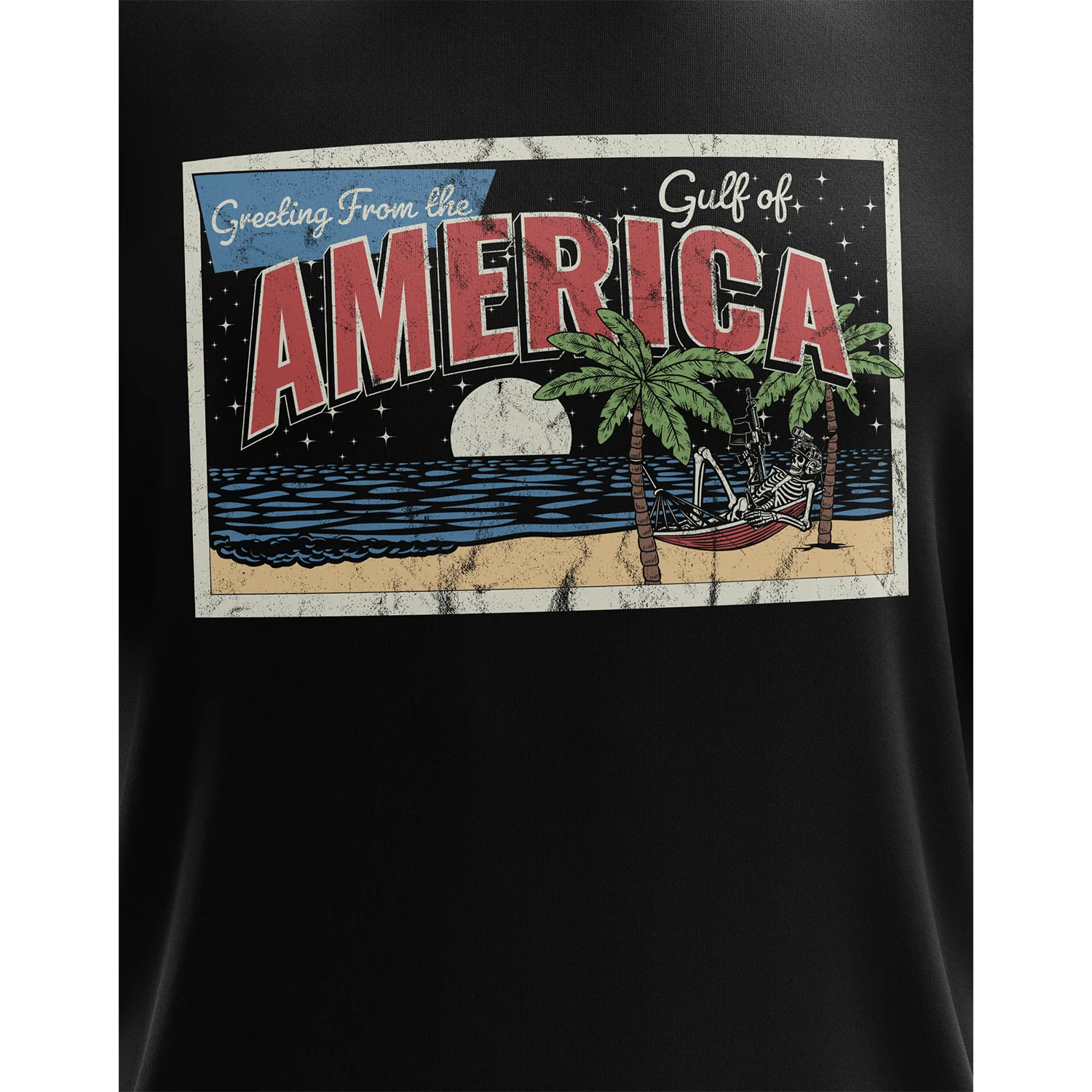 Gulf of America Post Card Short Sleeve Shirt - Image 3