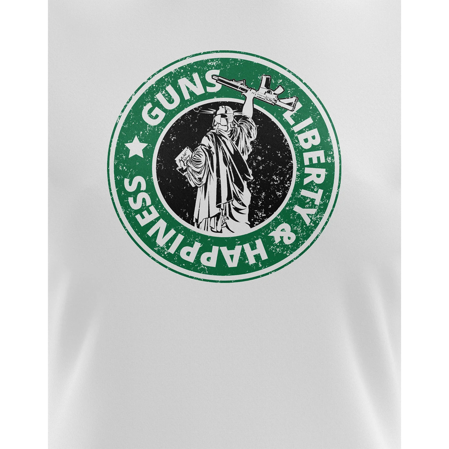 Guns - Liberty and Happiness Women's Short Sleeve Shirt - Image 9