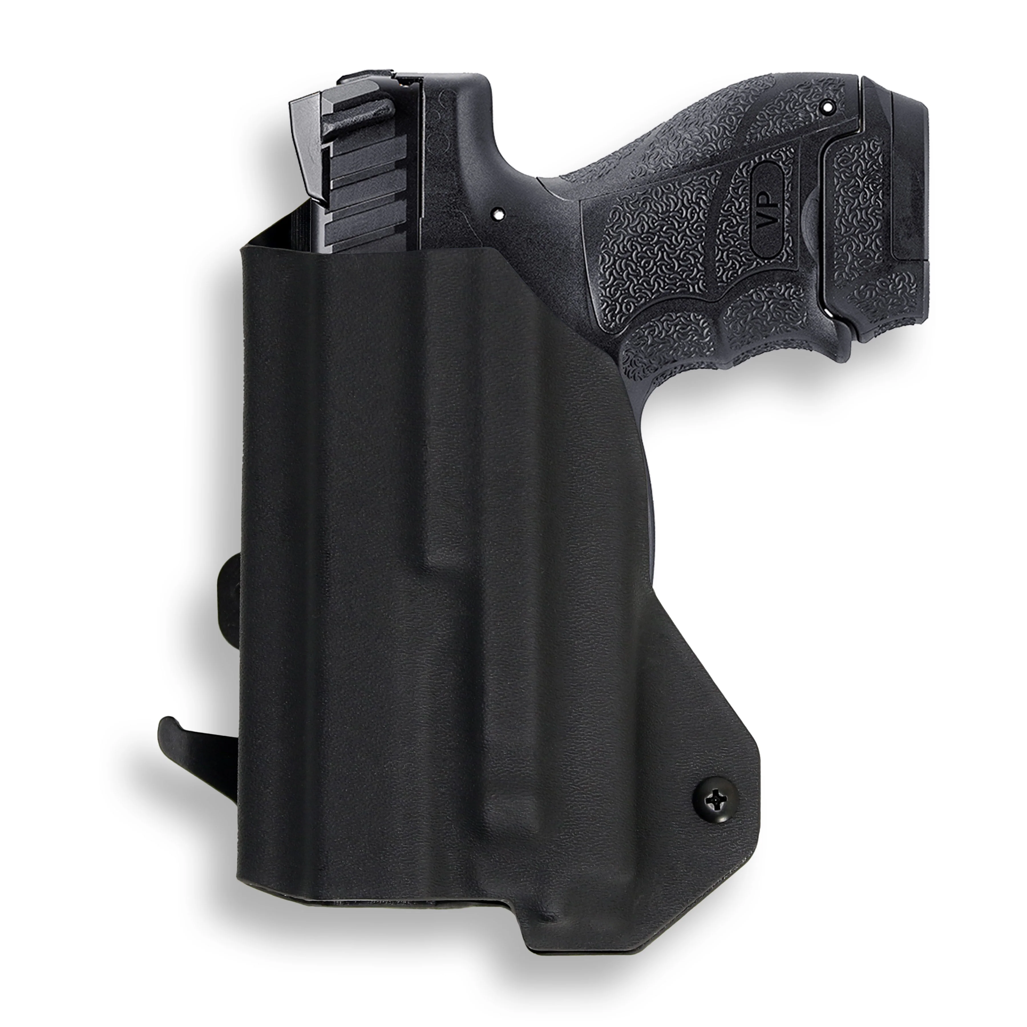 Heckler & Koch VP9SK with Olight PL-Mini 2 Valkyrie Light OWB Holster - Image 3