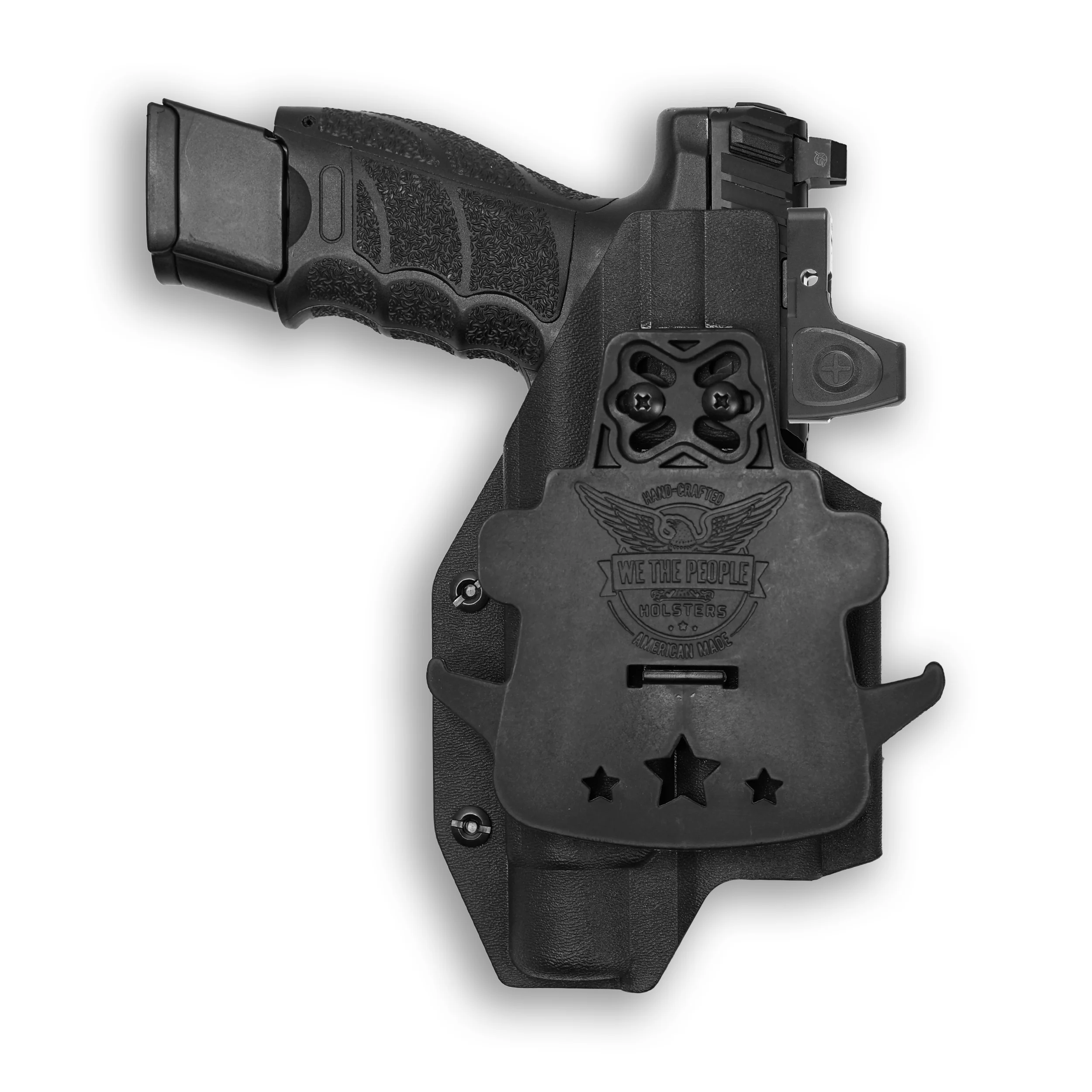 Heckler & Koch VP9 Tactical with Streamlight TLR-1/1S/HL Light Red Dot Optic Cut OWB Holster - Image 4