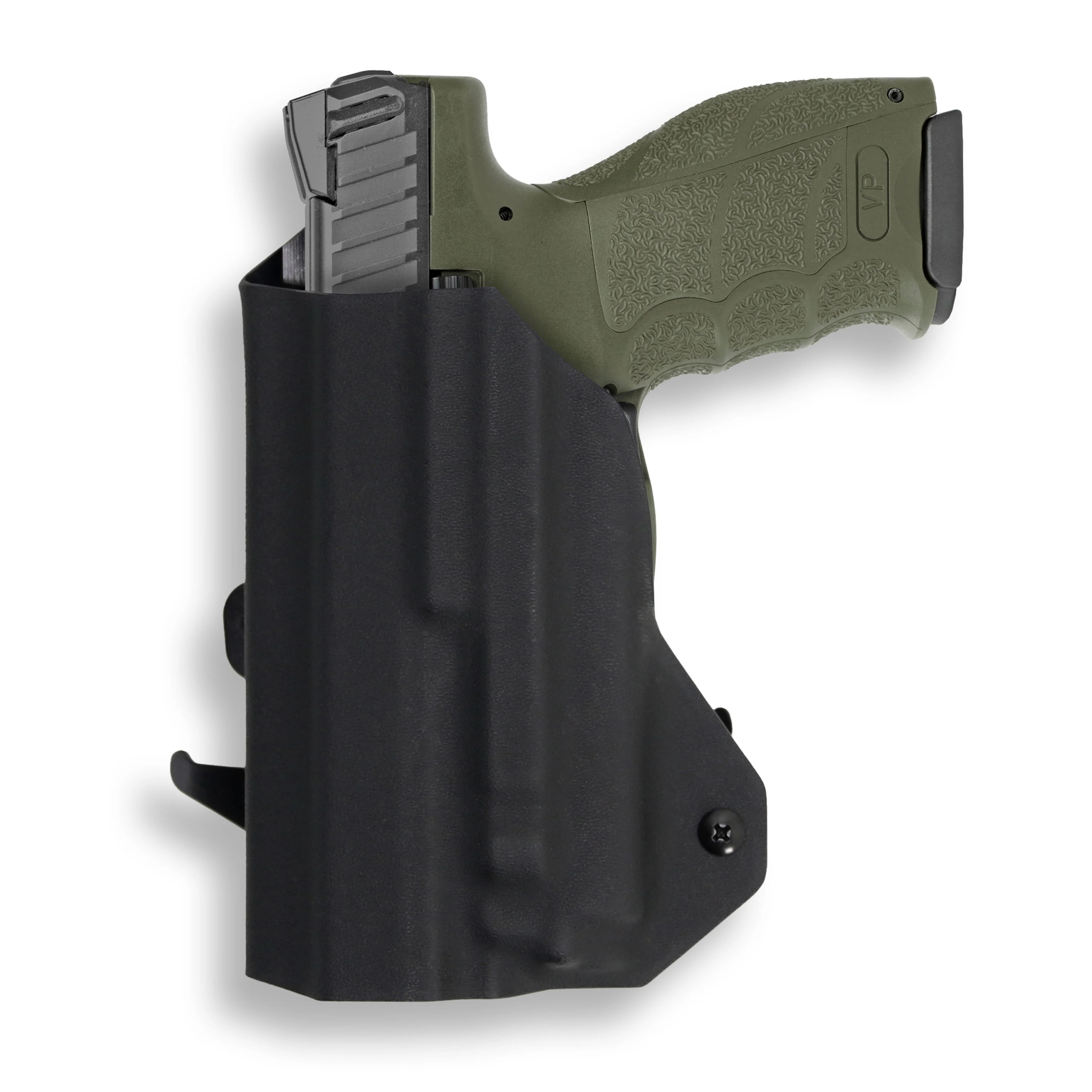 Heckler & Koch VP9 with Olight PL-Mini 2 Valkyrie Light OWB Holster - Image 3