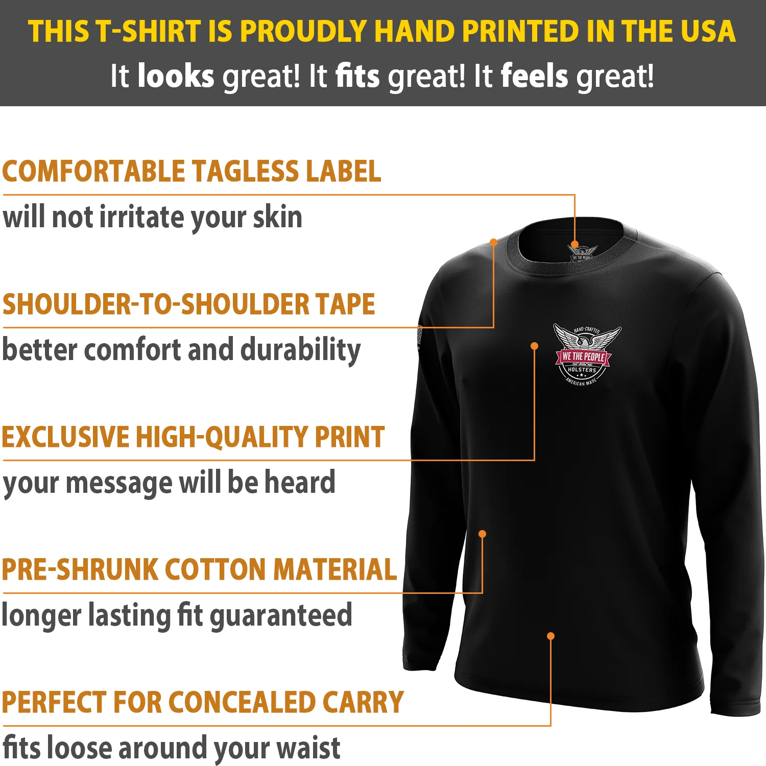 Hold The Line - Fire Rescue Long Sleeve Shirt - Image 7
