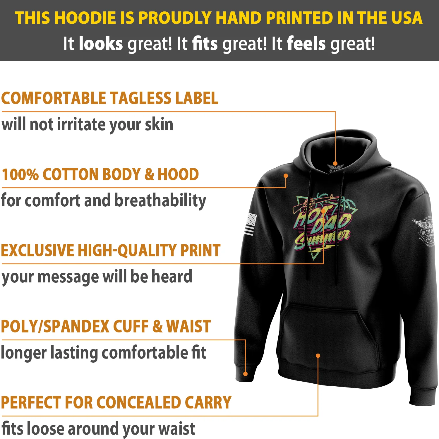 Hot Dad Summer Hoodie - Image 5