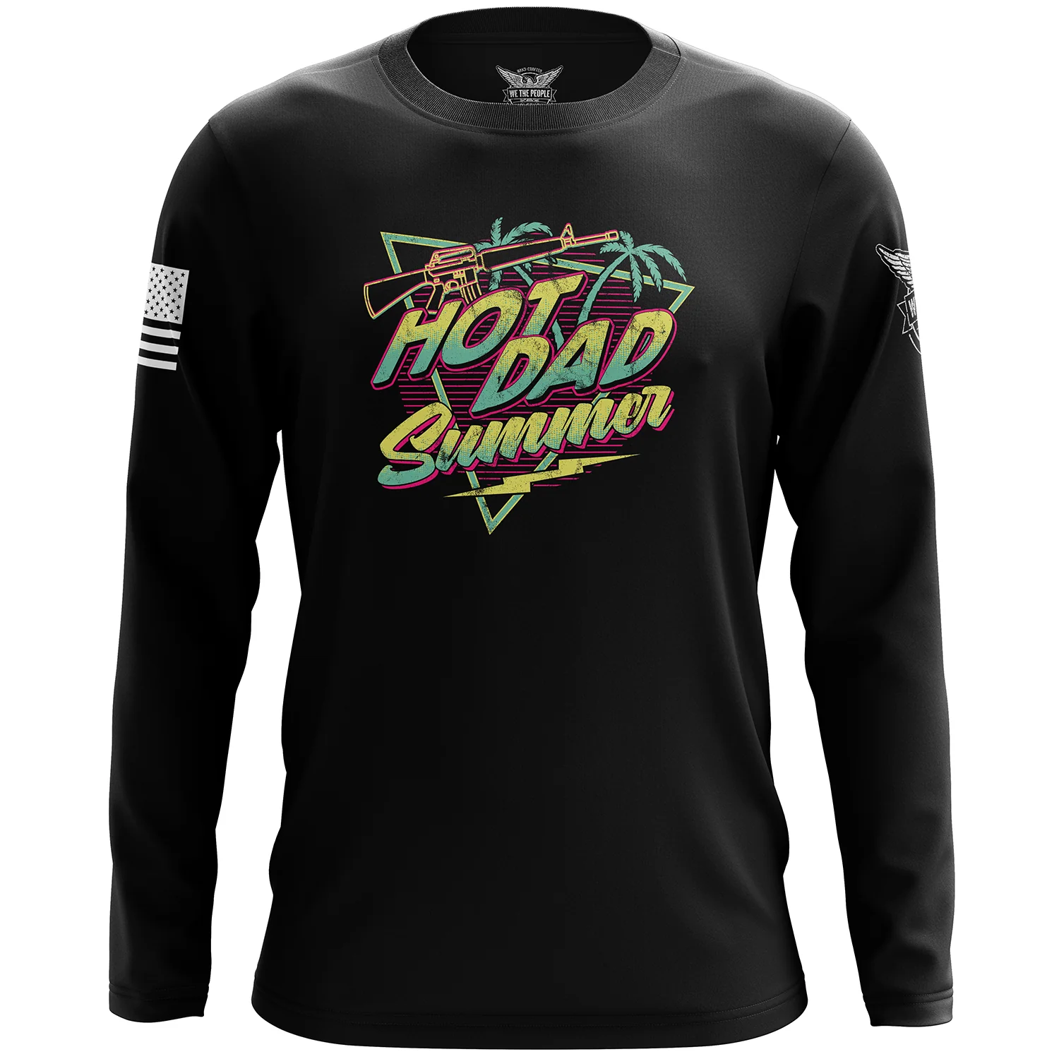 Hot Dad Summer Long Sleeve Shirt
