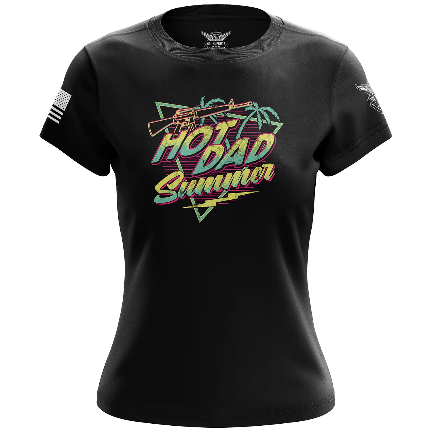 Hot Dad Summer Women's Short Sleeve Shirt