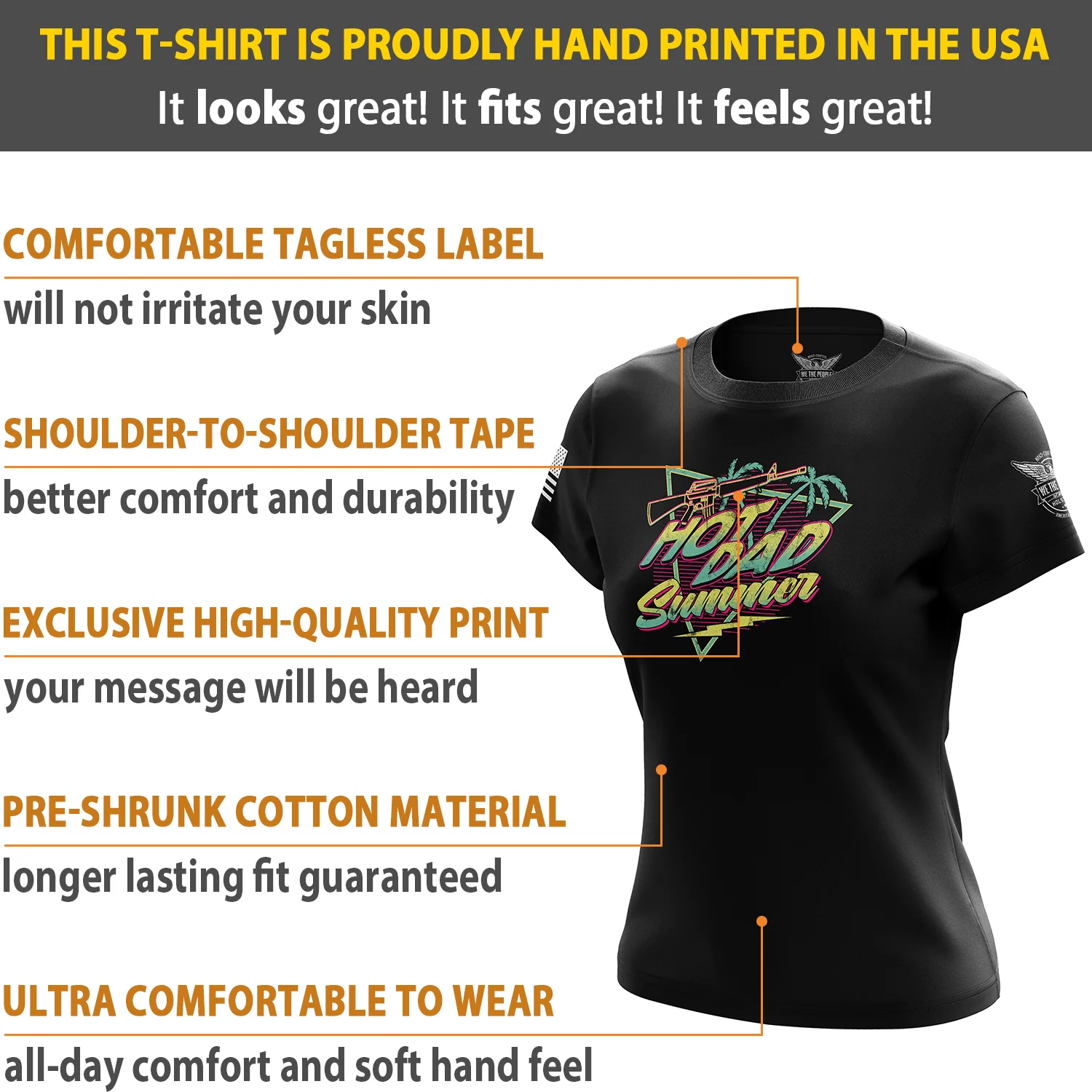Hot Dad Summer Women's Short Sleeve Shirt - Image 6