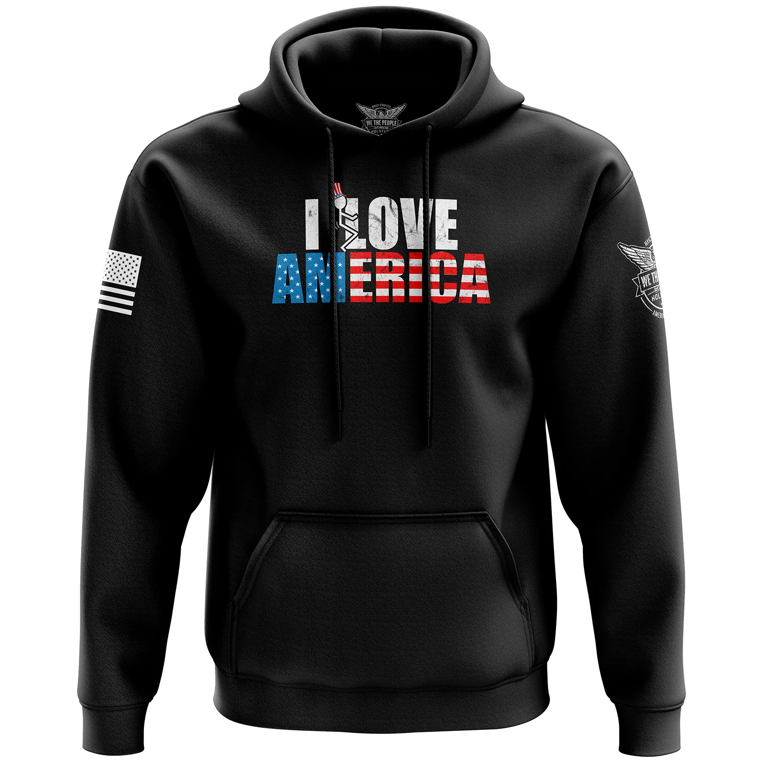 I F'n Love America Hoodie