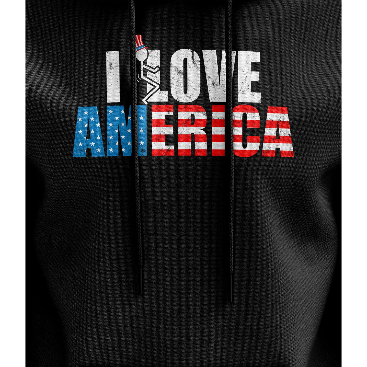 I F'n Love America Hoodie - Image 3