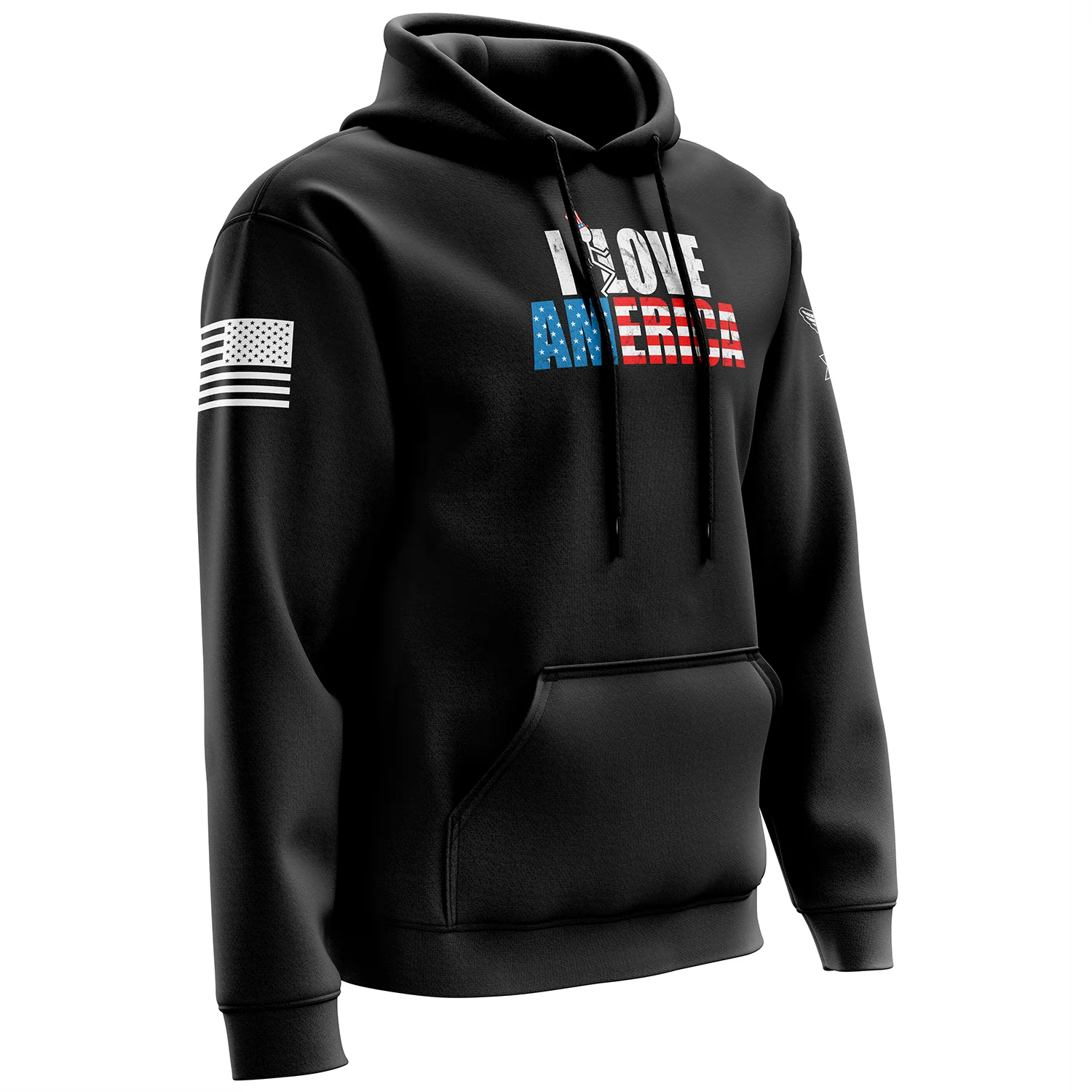 I F'n Love America Hoodie - Image 4