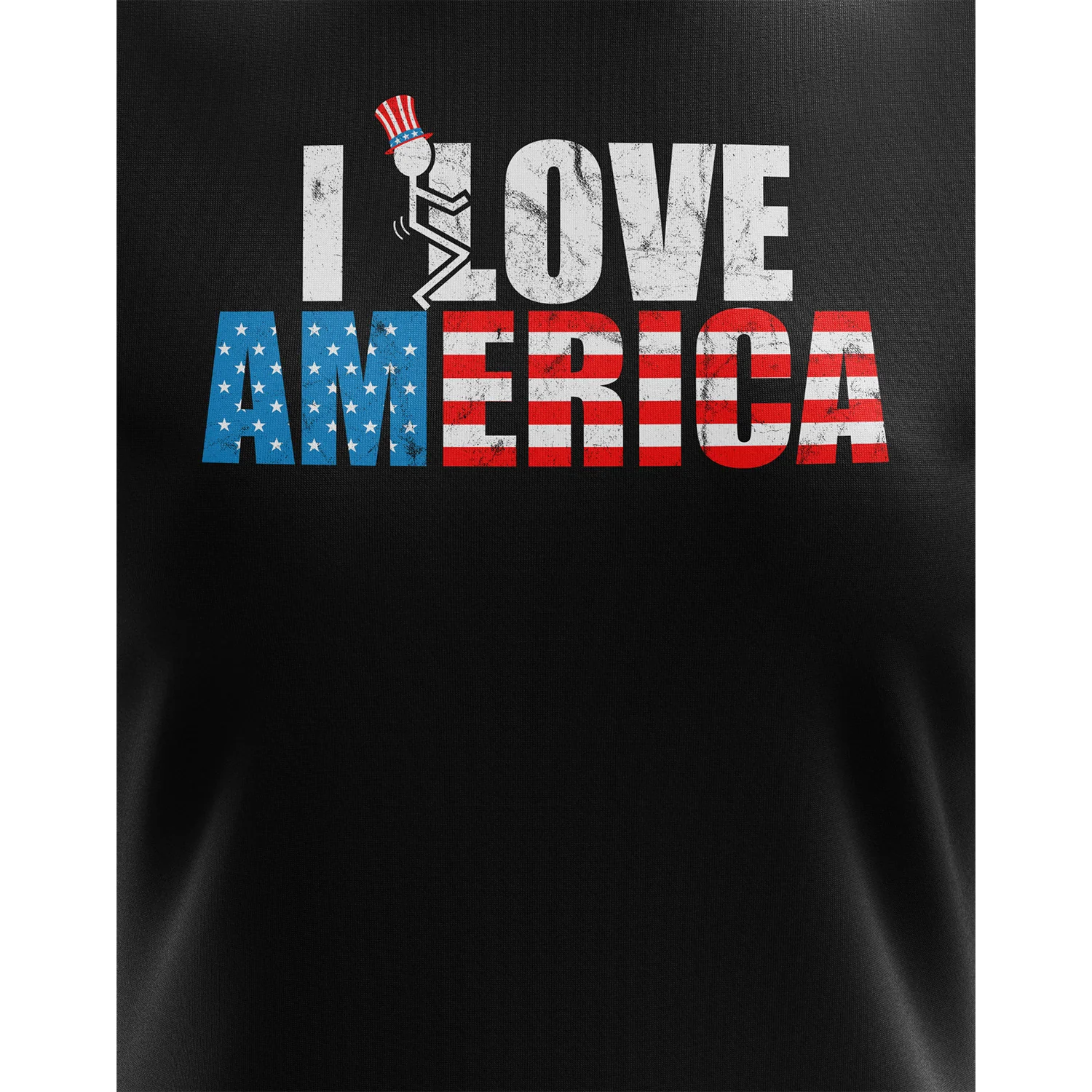 I F'n Love America Women's Short Sleeve Shirt - Image 3