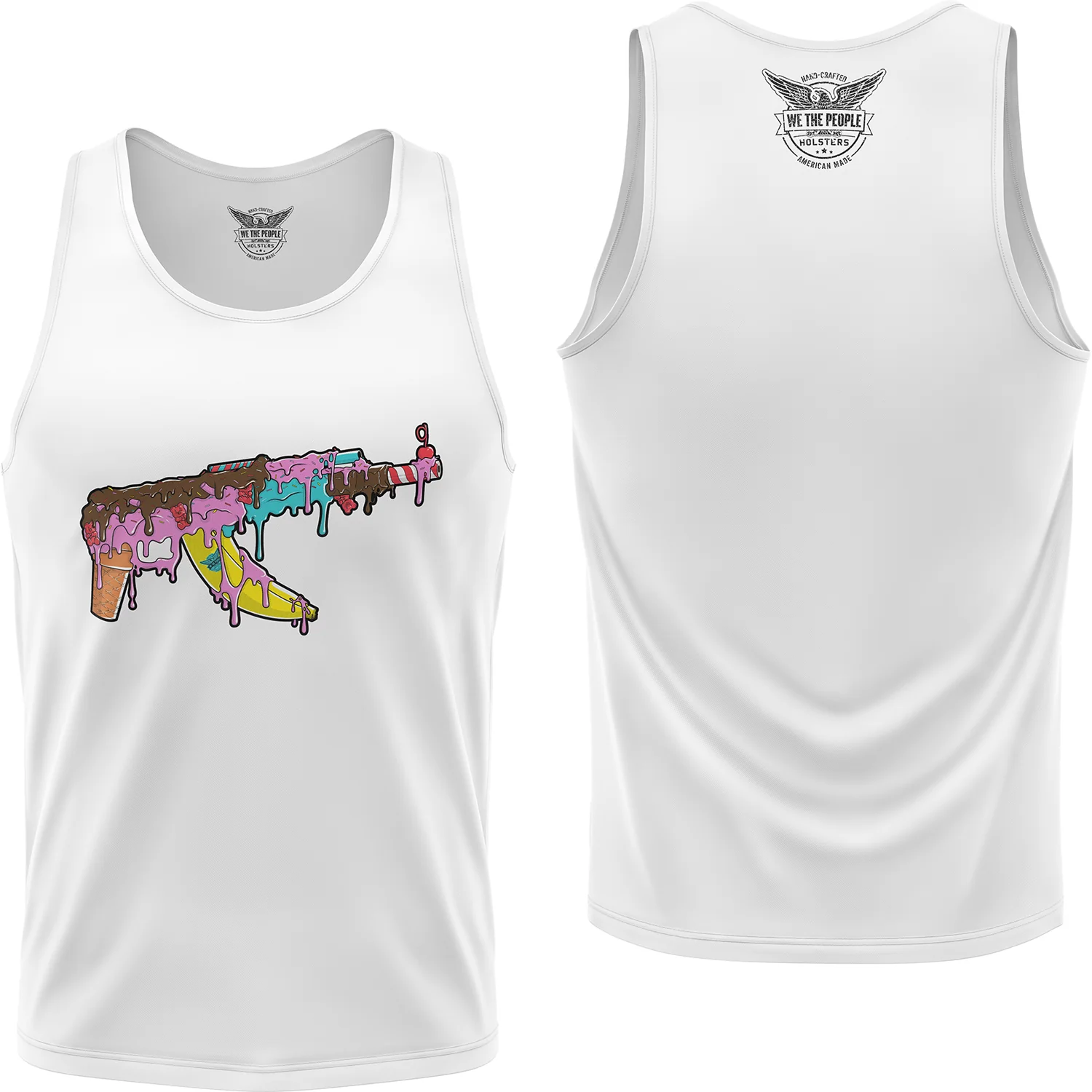 Ice Cream AK Men's Tank Top - Image 5