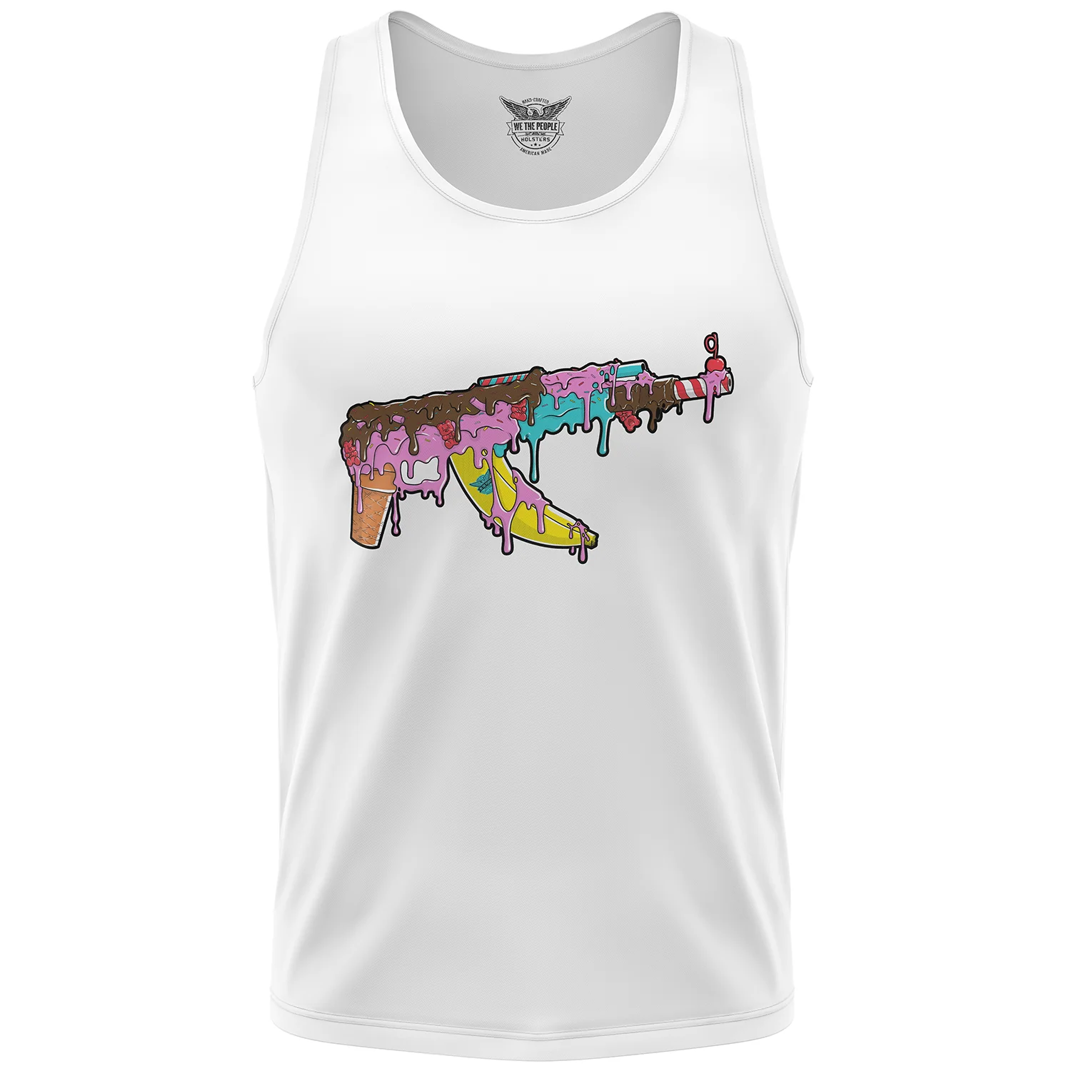 Ice Cream AK Men's Tank Top - Image 6