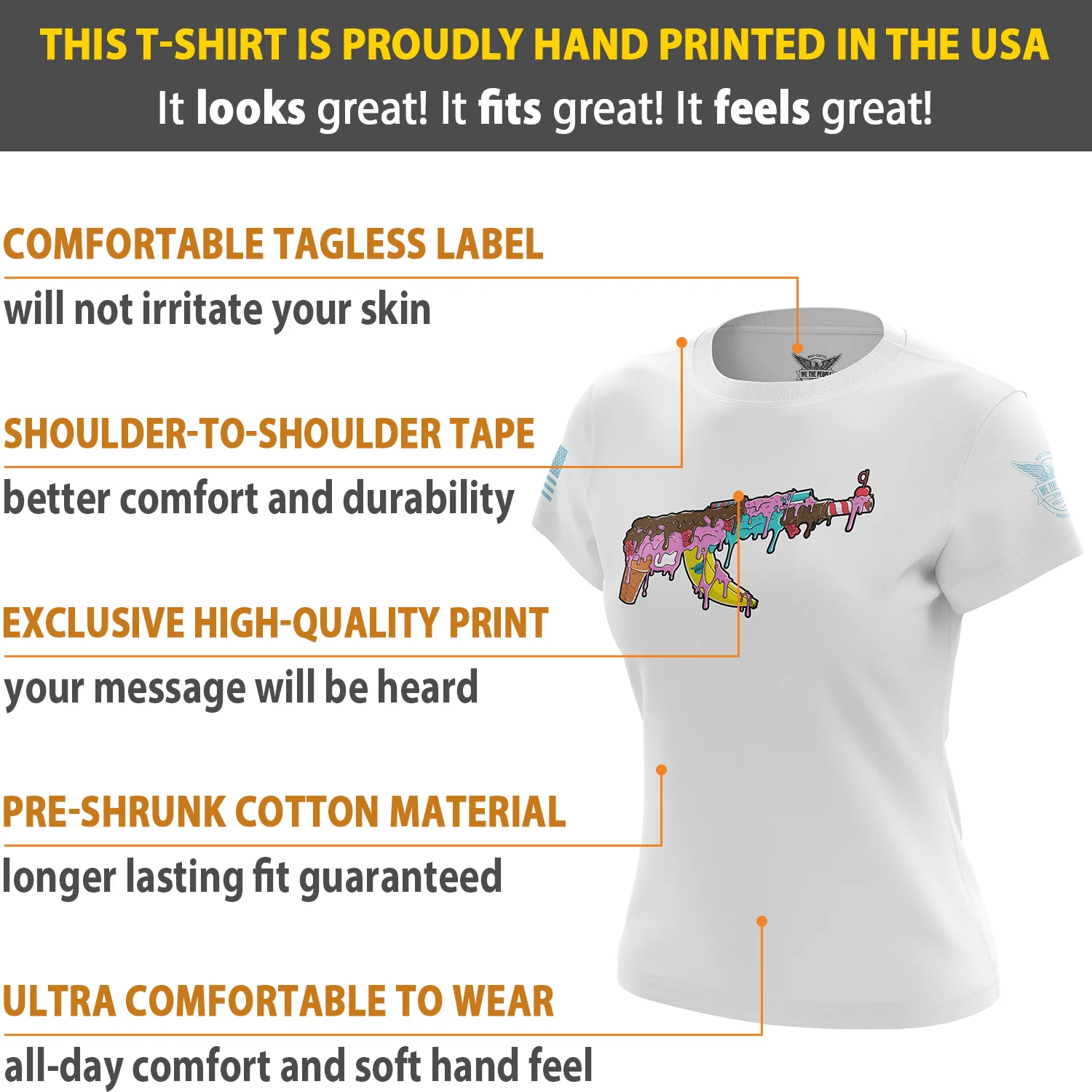 Ice Cream AK Women's Short Sleeve Shirt - Image 12