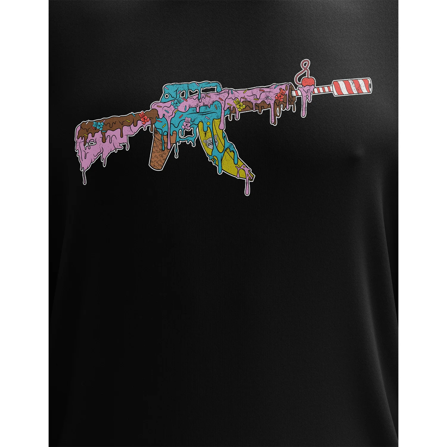 Ice Cream AR-15 Long Sleeve Shirt - Image 3