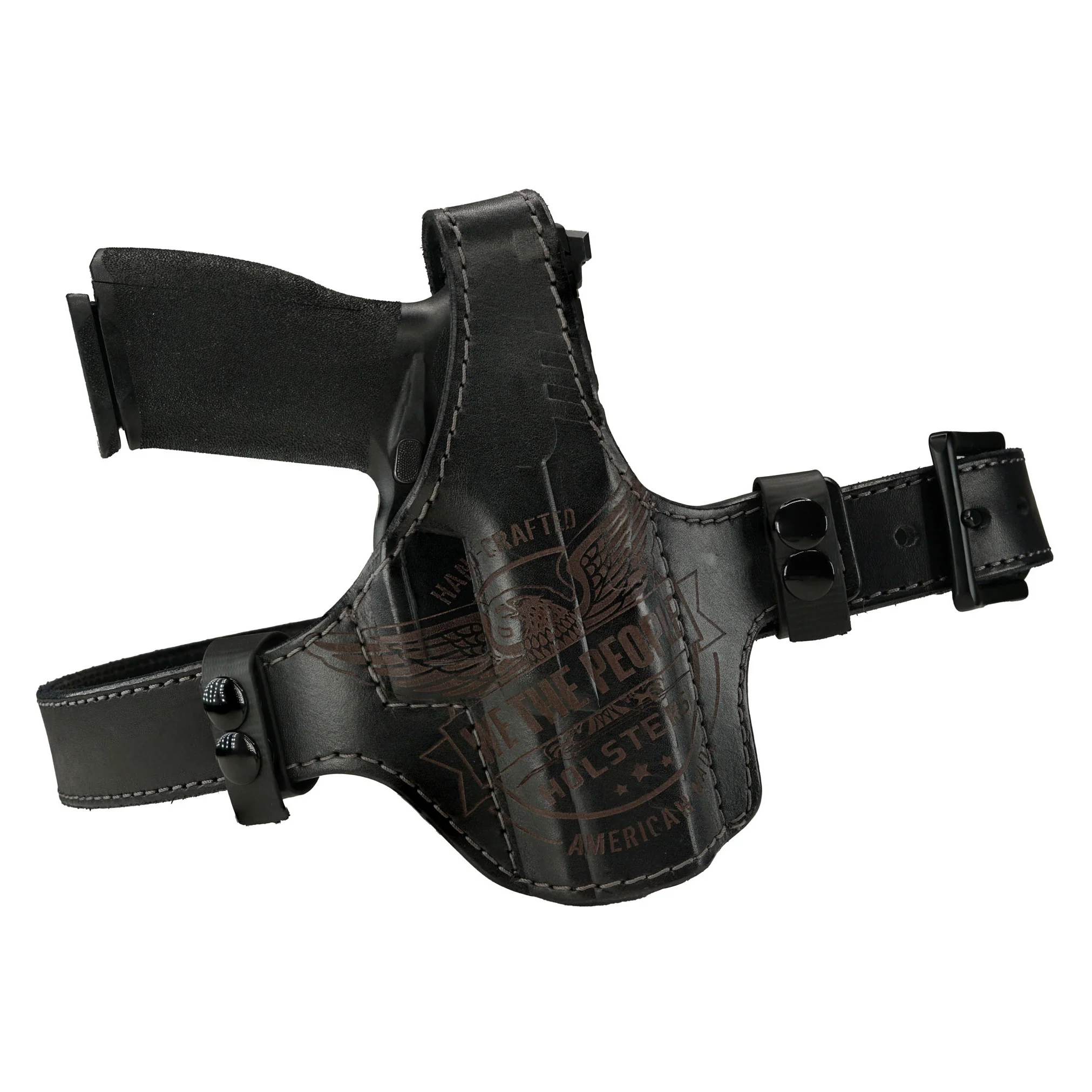 Independence Dual Layer Leather Gun Belt - Image 6