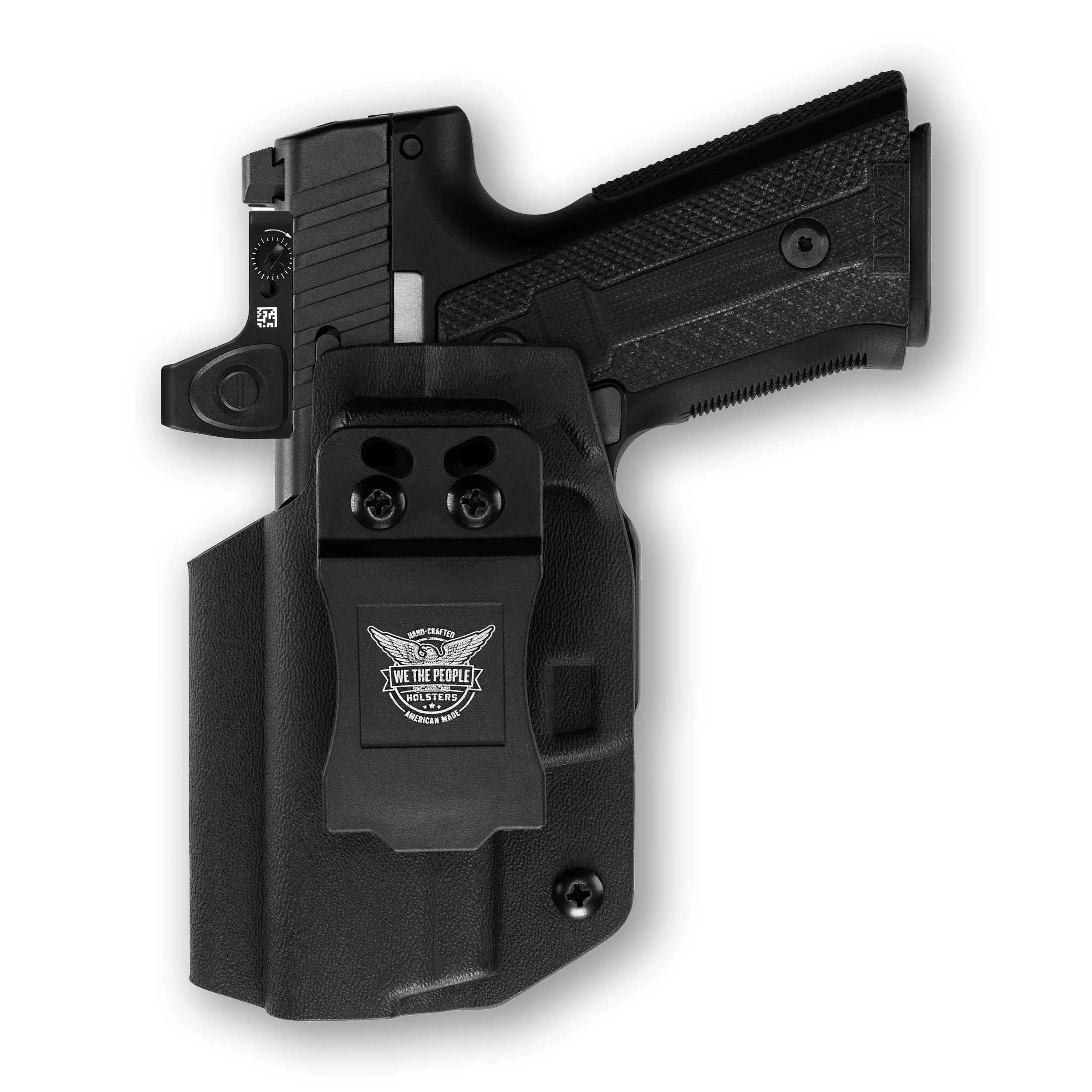 IWI Masada Slim Commander Elite with Aluminum Frame Red Dot Optic Cut IWB Holster - Image 3
