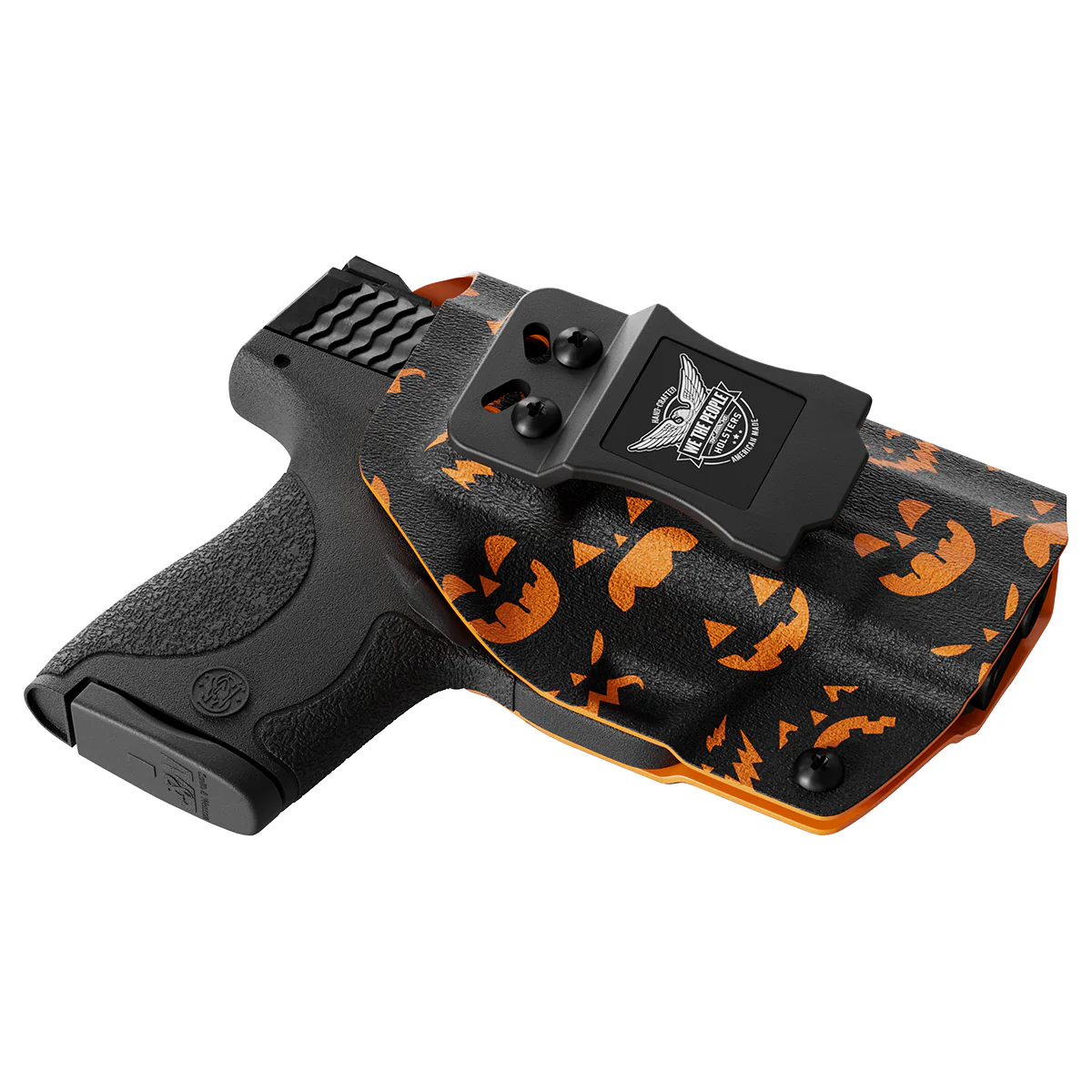 Jack-o'-lantern Custom Printed Holster - IWB Kydex Holster - Image 2