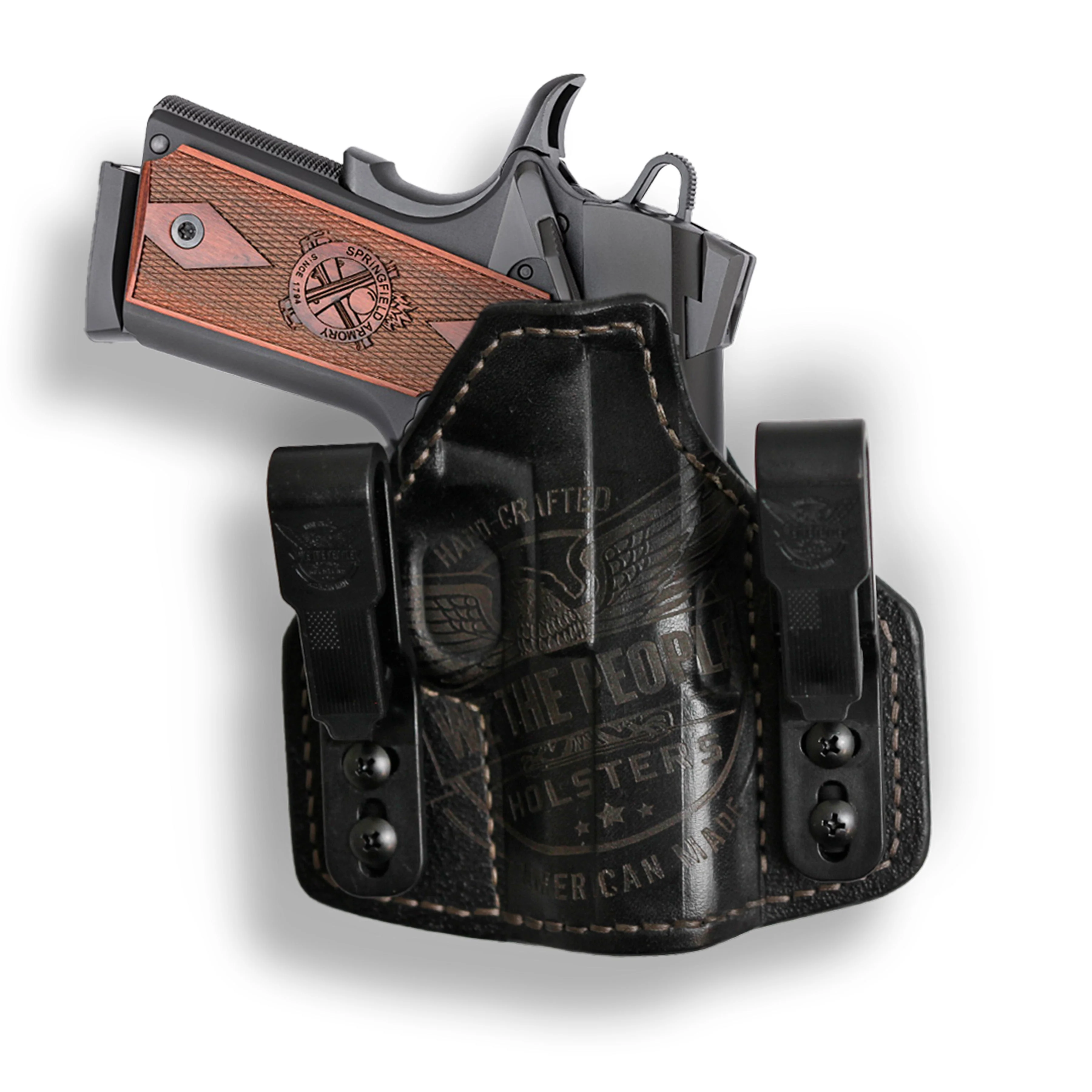 Kimber 1911 3.25" No Rail Only Independence Leather IWB Holster - Image 4