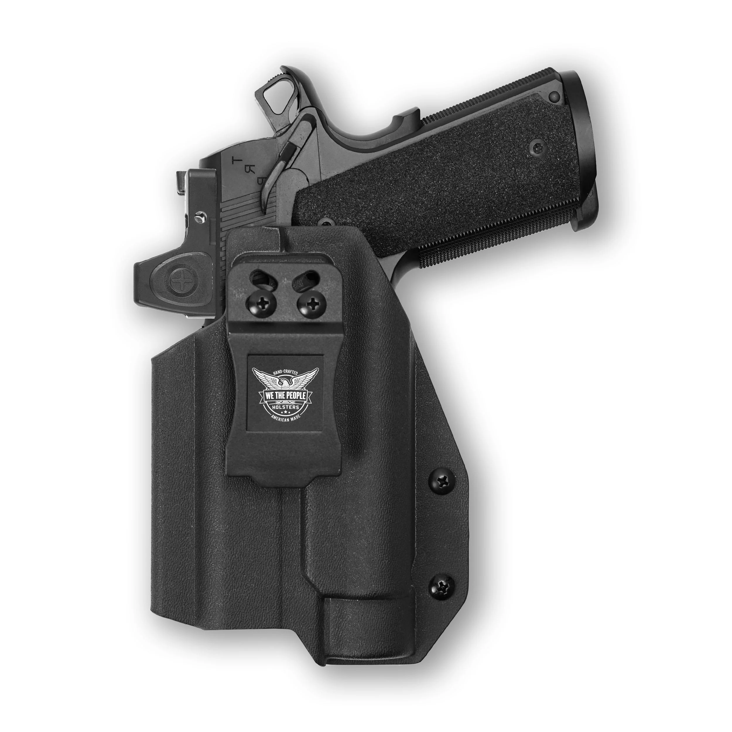 Kimber 1911 4" 45ACP with Streamlight TLR-1/1S/HL Light Red Dot Optic Cut IWB Holster - Image 3