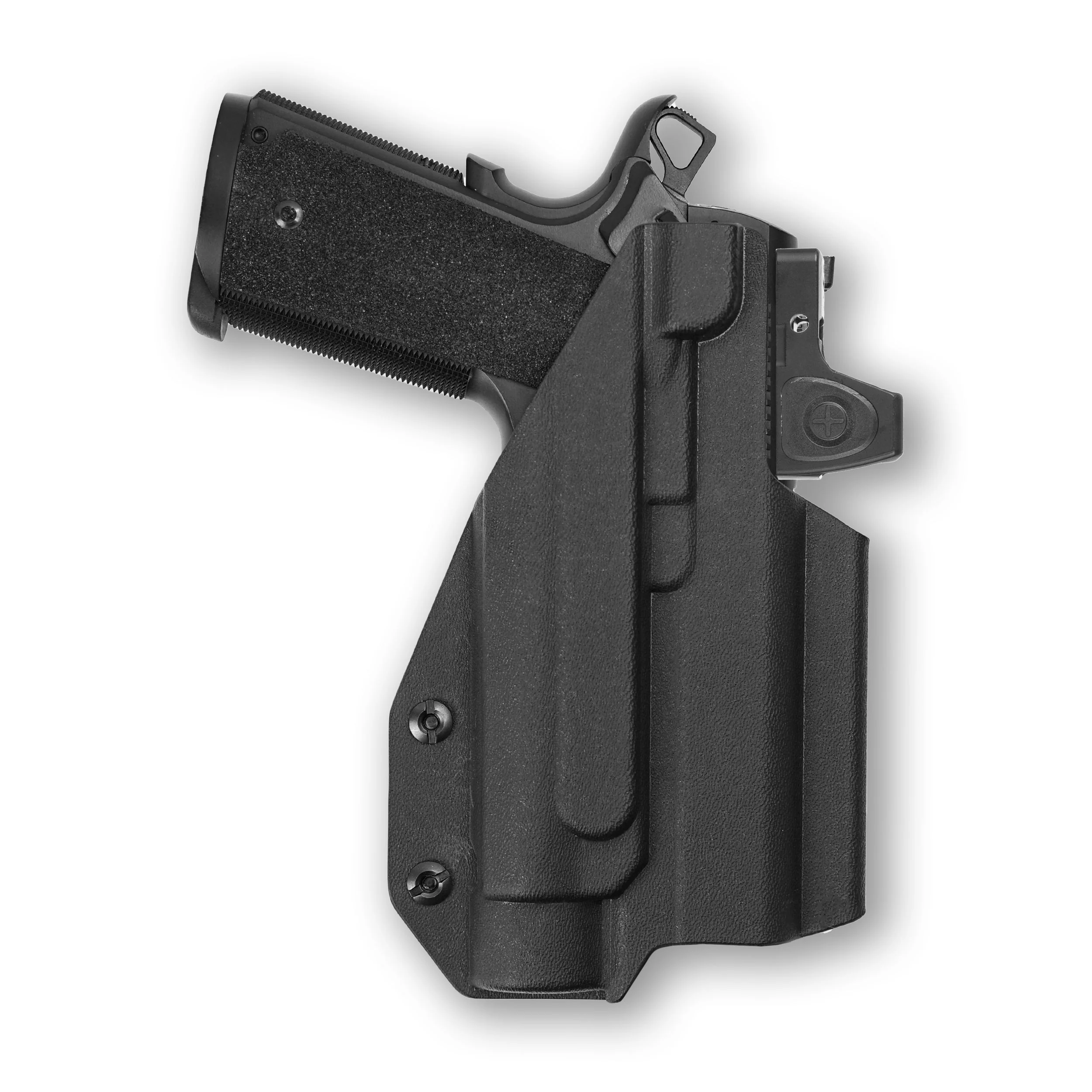 Kimber 1911 4" 45ACP with Streamlight TLR-1/1S/HL Light Red Dot Optic Cut IWB Holster - Image 4