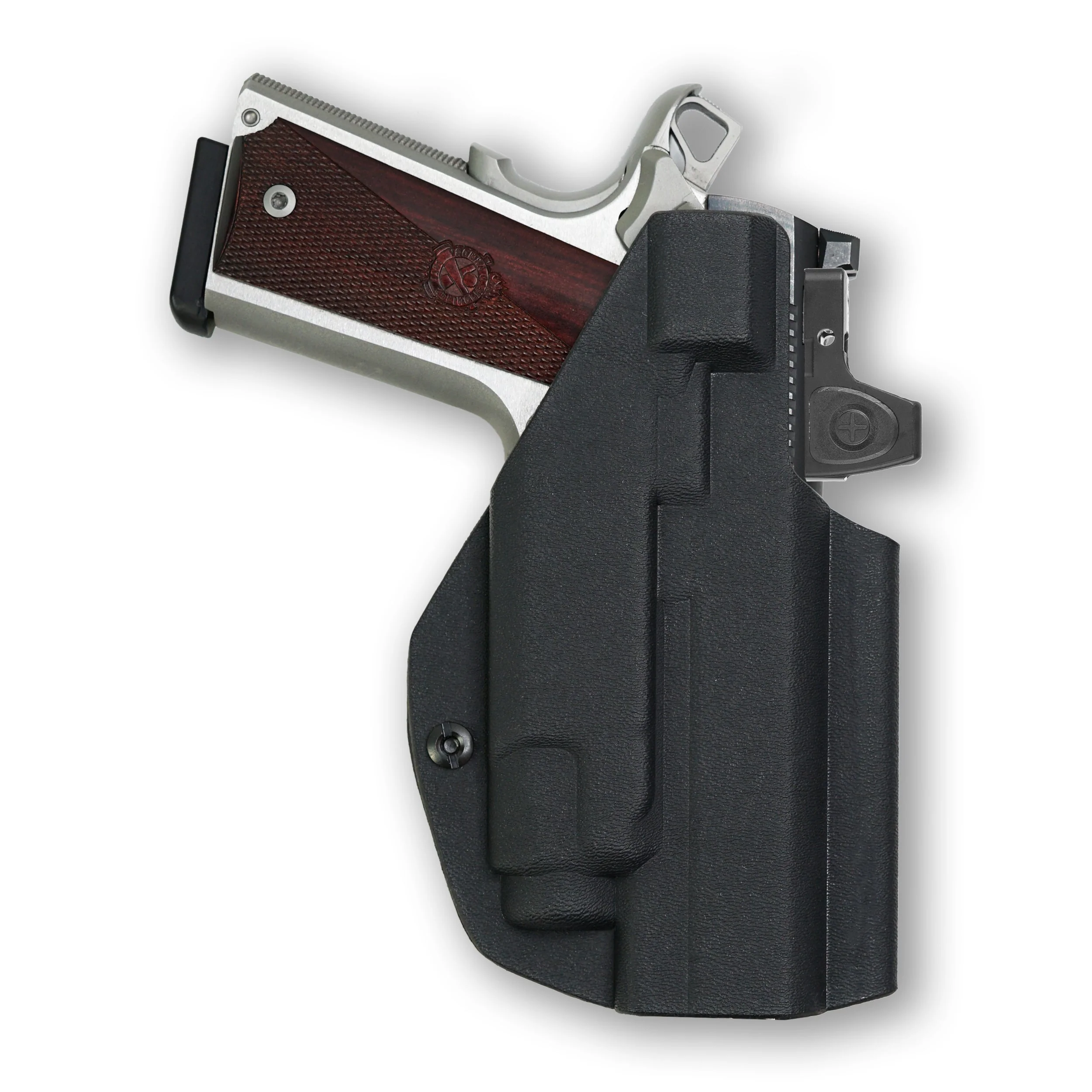 Kimber 1911 4" 45ACP with Streamlight TLR-7/7A/7X Light Red Dot Optic Cut IWB Holster - Image 4