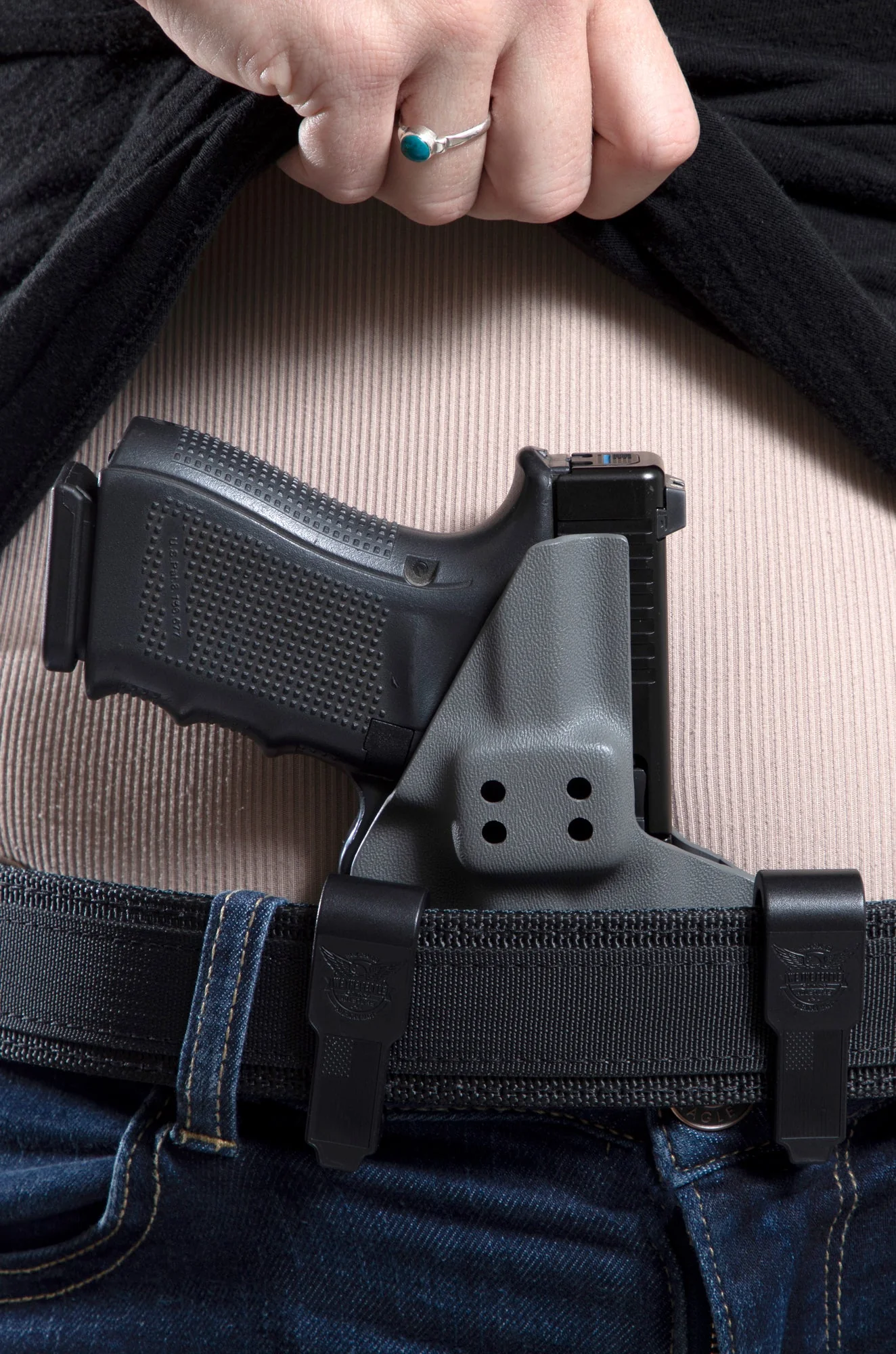Kimber 1911 5" 45ACP No Rail Only Freedom Holster Platform - Platinum Edition - Image 8