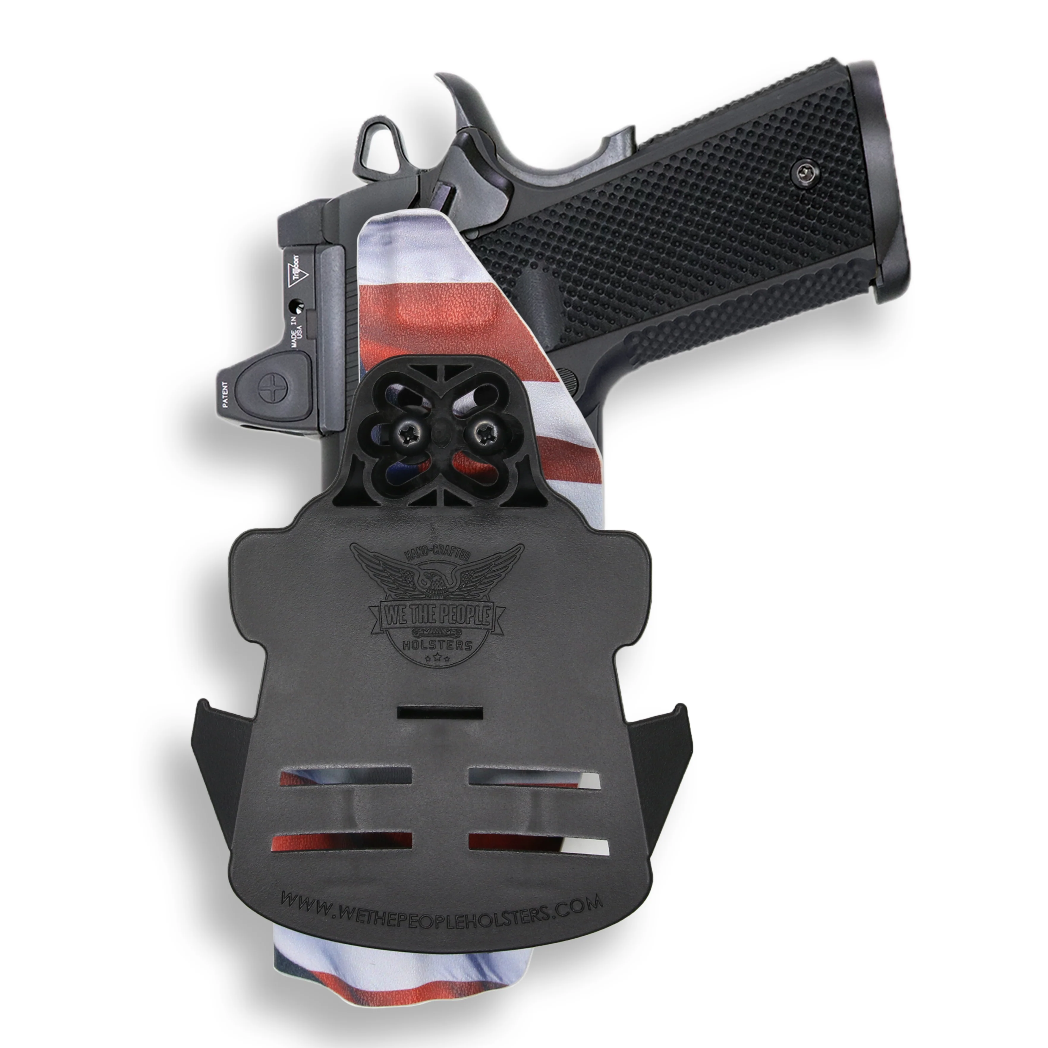 Kimber 1911 5" 45ACP No Rail Only Red Dot Optic Cut OWB Holster - Image 10
