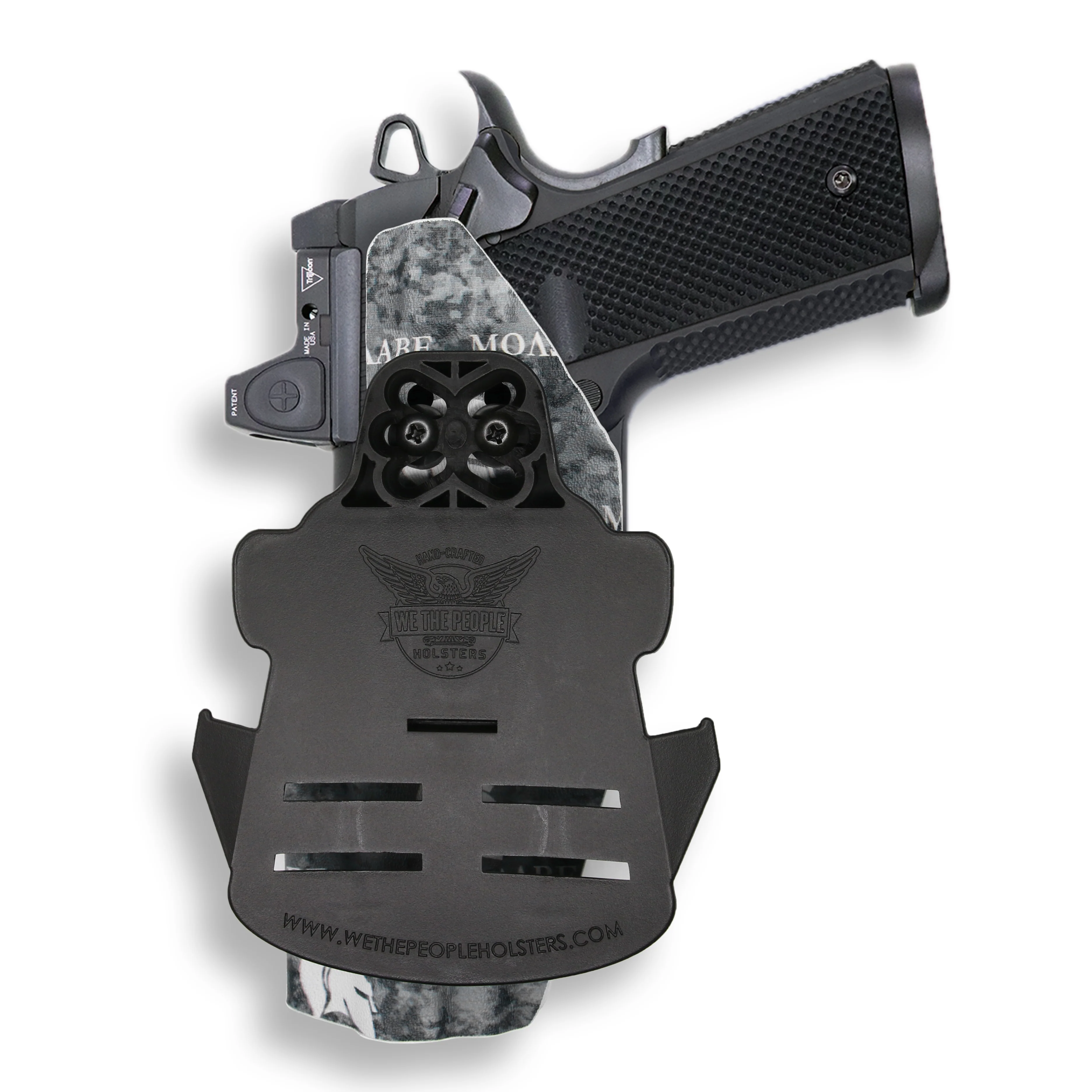 Kimber 1911 5" 45ACP No Rail Only Red Dot Optic Cut OWB Holster - Image 28