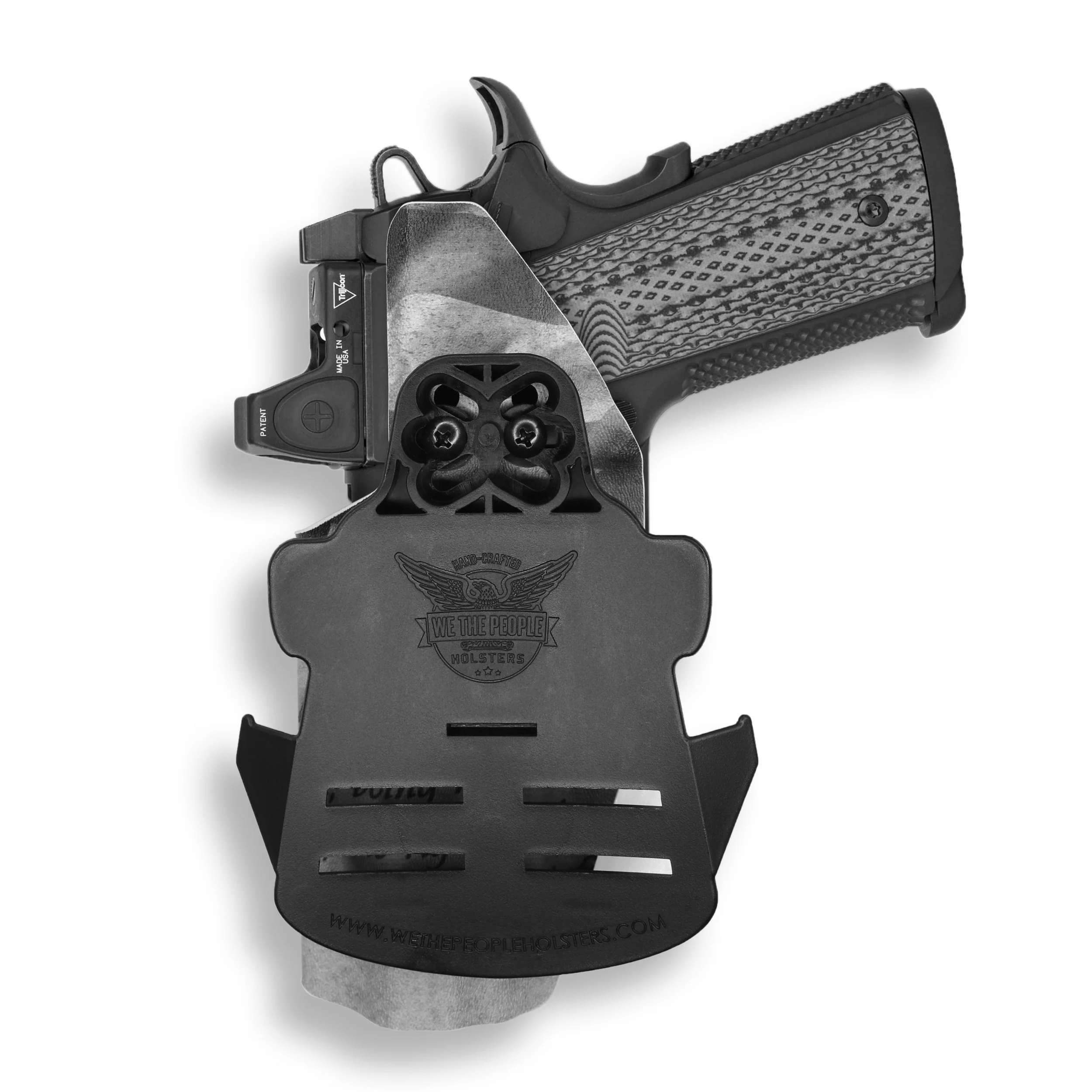 Kimber 1911 5" 45ACP with Rail Only Red Dot Optic Cut OWB Holster - Image 34