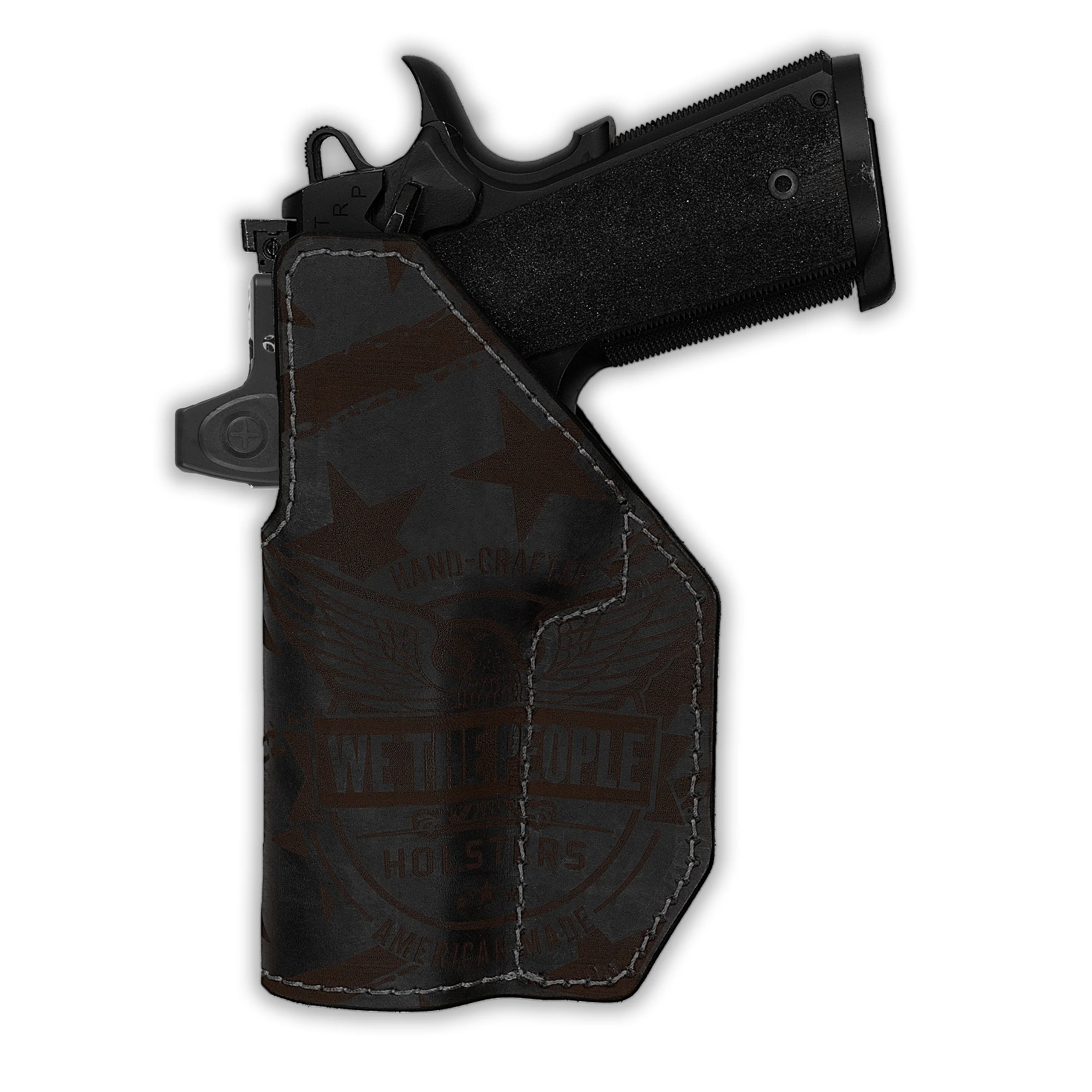 Kimber Stainless TLE/RL II Red Dot Optic Cut Independence Leather IWB Slimfit Holster - Image 4