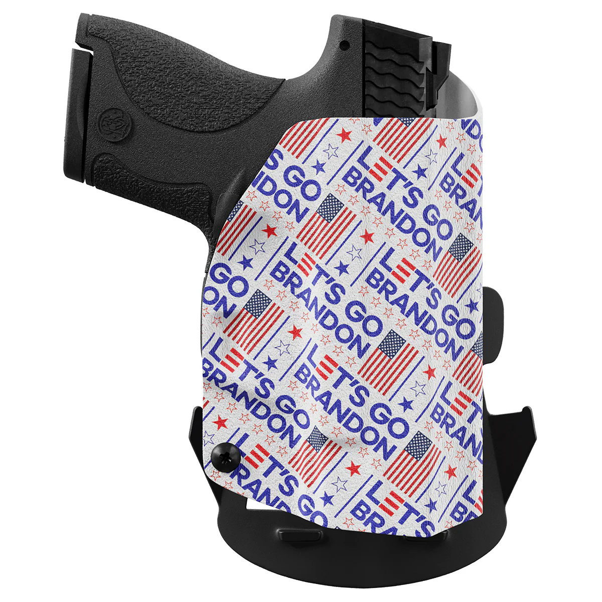Let's Go Brandon Custom Printed Holster - OWB Kydex Holster