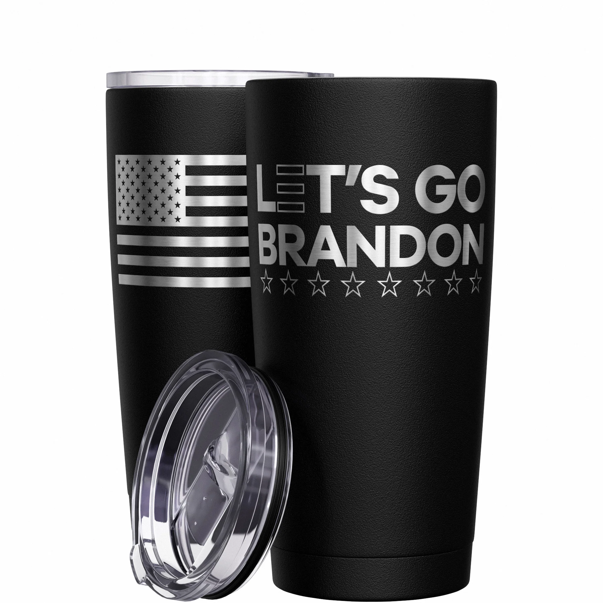 Let's Go Brandon Stainless Steel Tumbler - Image 10