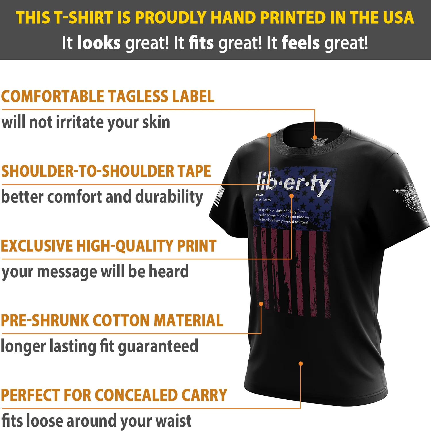Liberty Flag Short Sleeve Shirt - Image 6